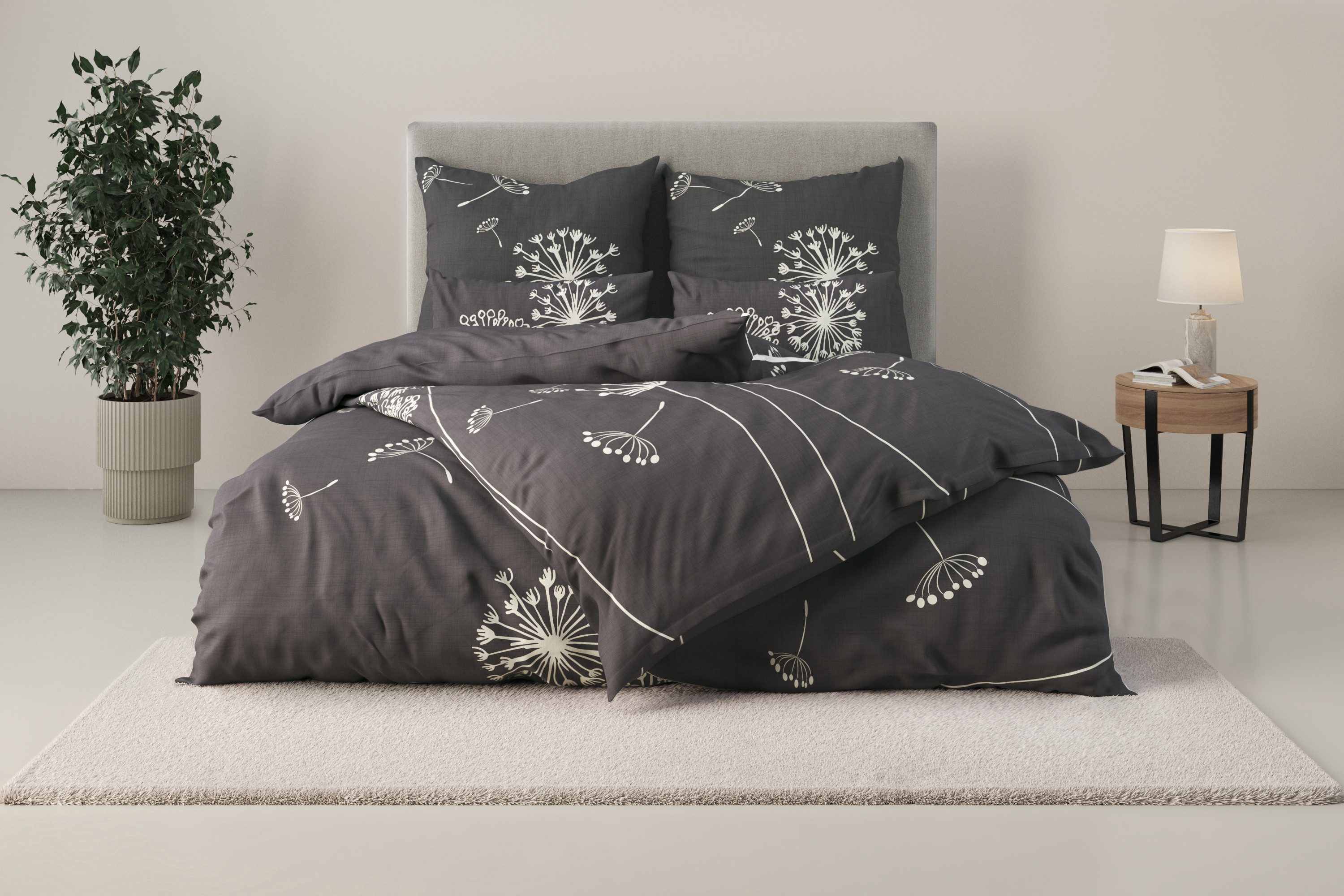 Home affaire Beddengoed Soucy in maat 135x200 of 155x220 cm, 100% katoen, renforcé (2-delig)