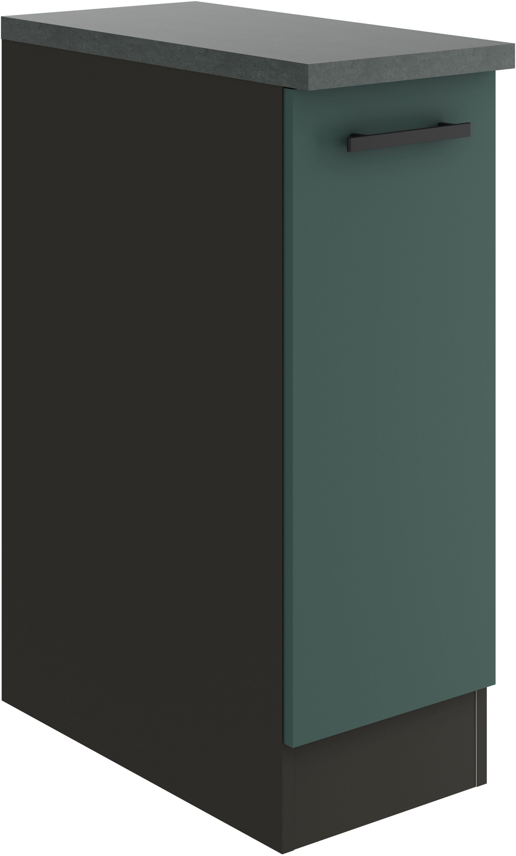 OPTIFIT Apothekerskast Palma Breedte 30 cm, hoogte 84,8 cm, aanbouw en onderbouw mogelijk opbergkasten groen