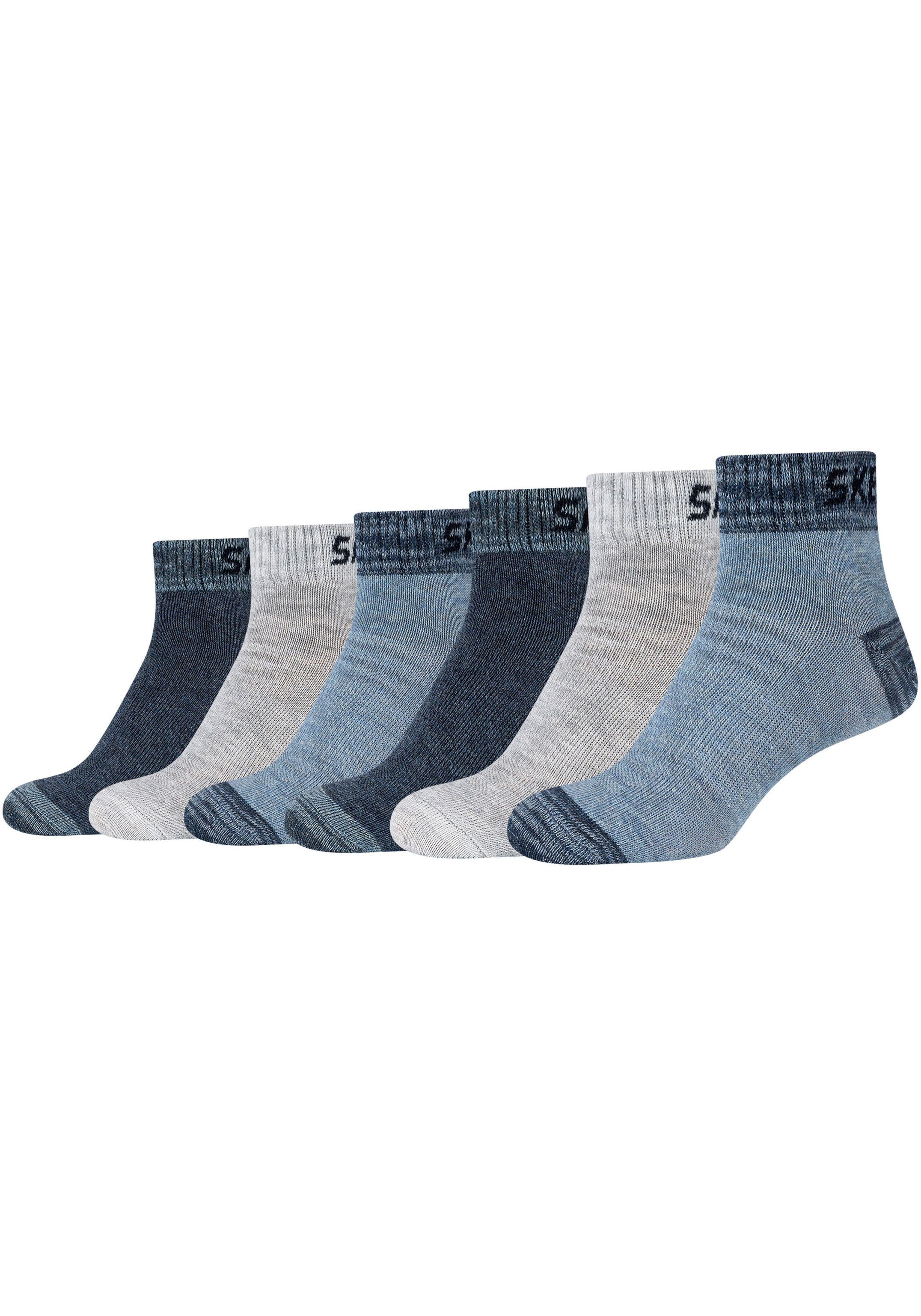 Skechers Korte sokken (6 paar Set van 6)