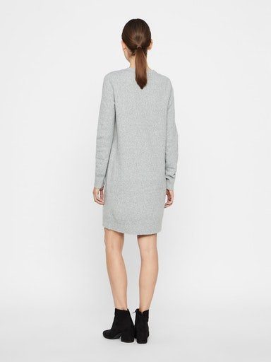 Vero Moda Gebreide jurk VMDOFFY LS O-NECK DRESS GA NOOS