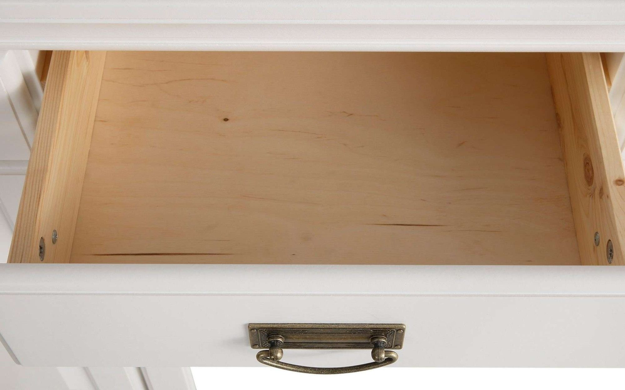 Home affaire Tv-meubel Rügen gecertificeerd massief hout, breedte 180 cm, in landhuisstijl