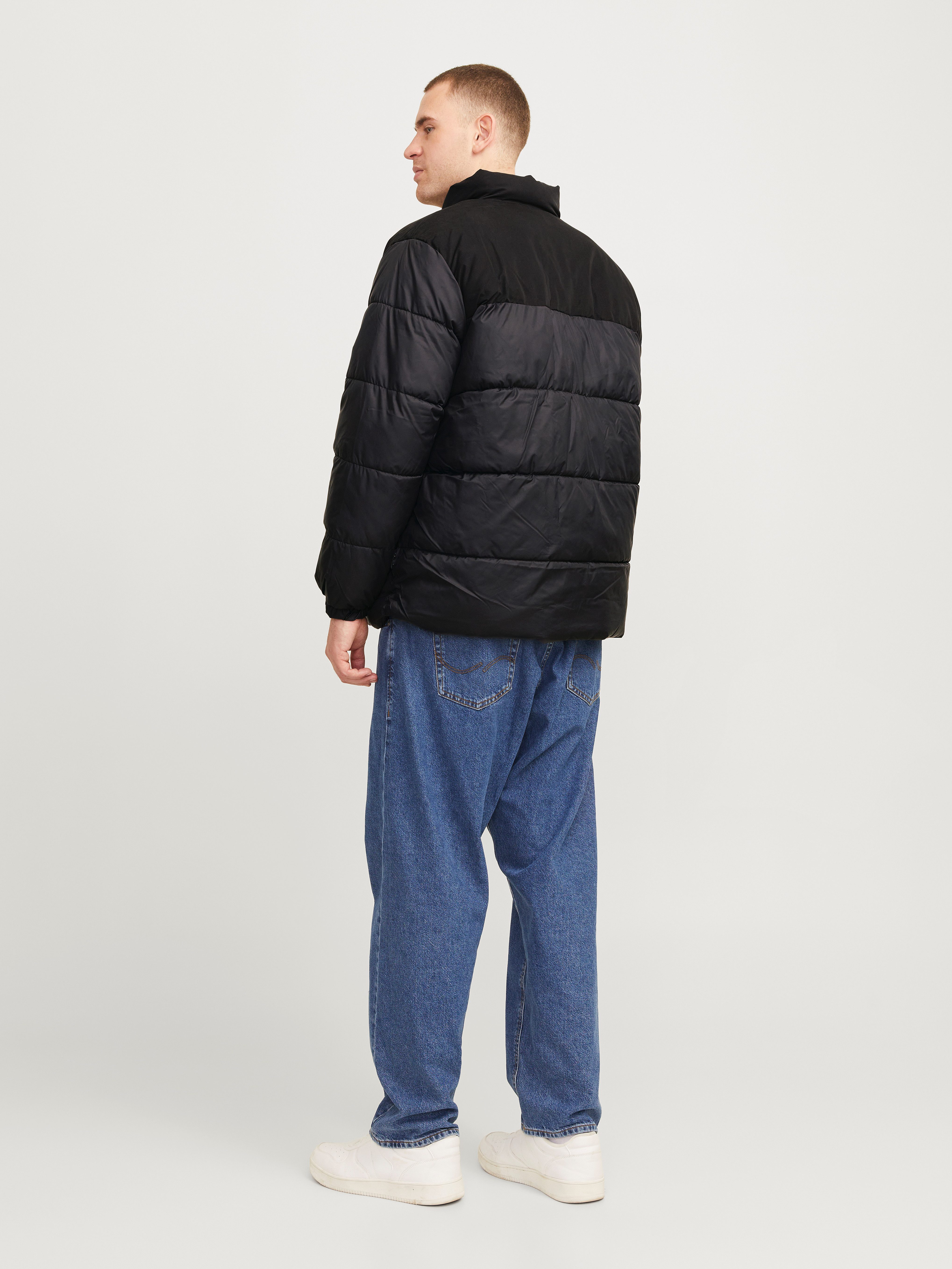 Jack & Jones PlusSize Gewatteerde jas JJMOON STAND COLLAR PUFFER PLS