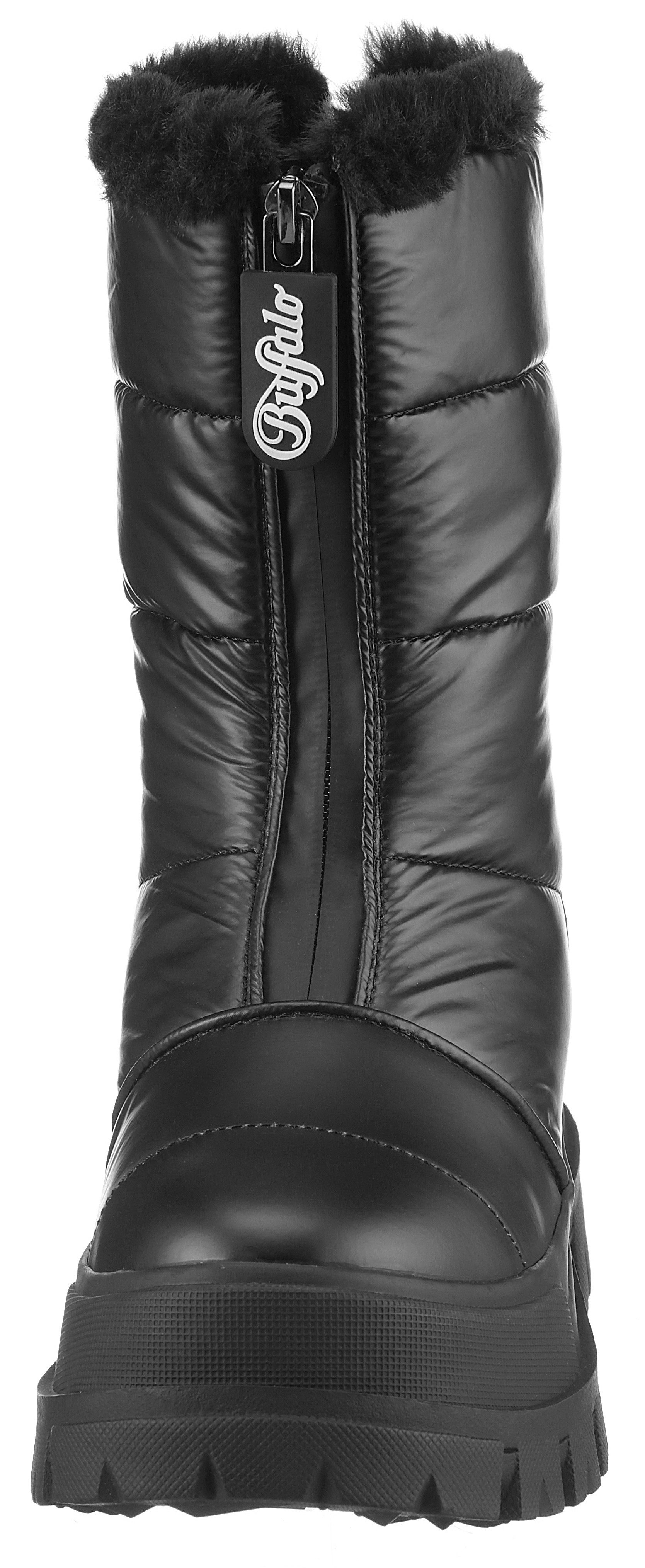 Buffalo Winterlaarzen ASPHA QUILT ZIP VEGAN , instappers, winterenkellaars, snowboot met warme voering