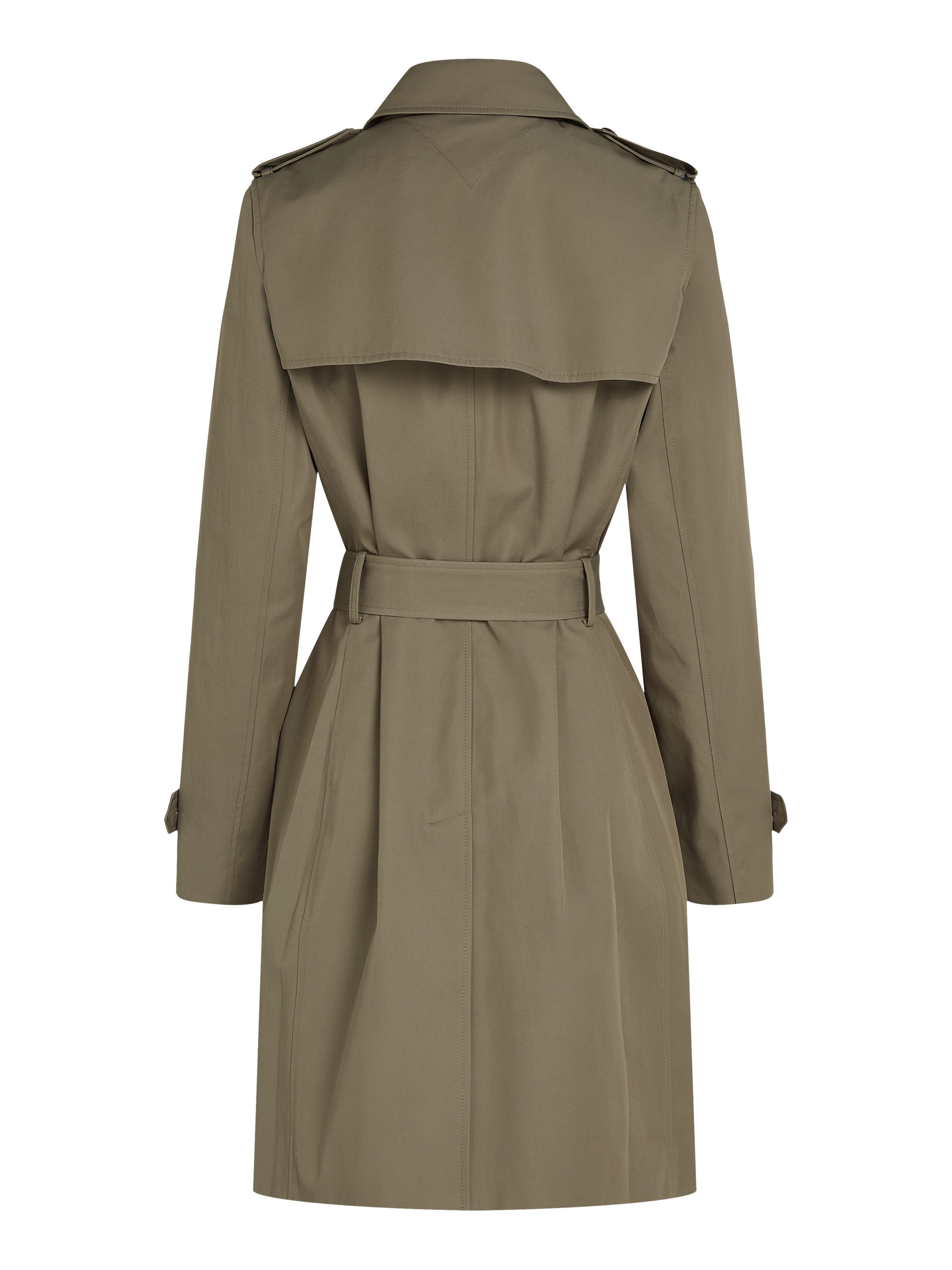 Tommy Hilfiger Trenchcoat COTTON DB SLIM FIT TRENCH met de kenmerkende trenchdetails