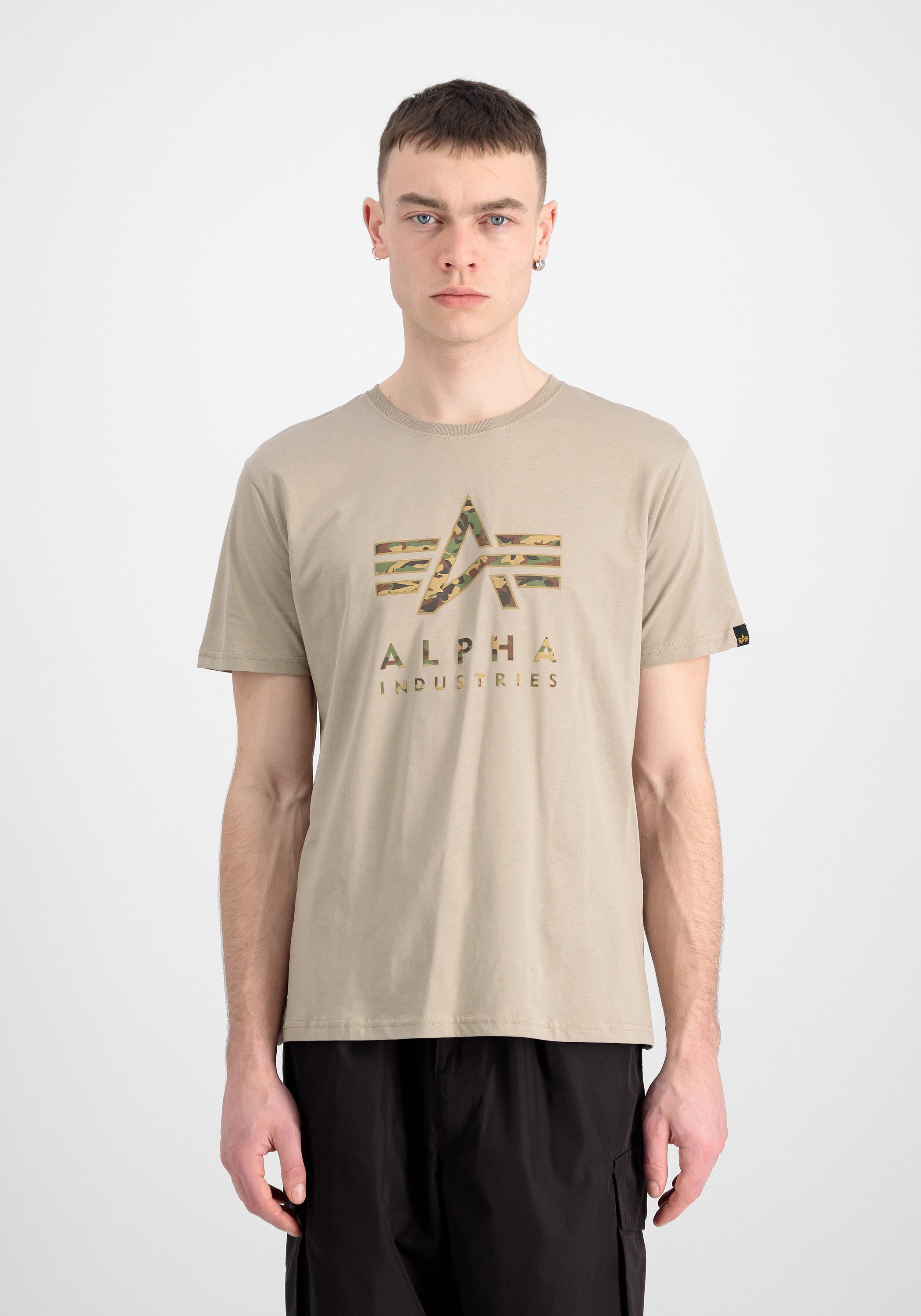 Alpha Industries T-shirt Camo Puff Print T-Shirt
