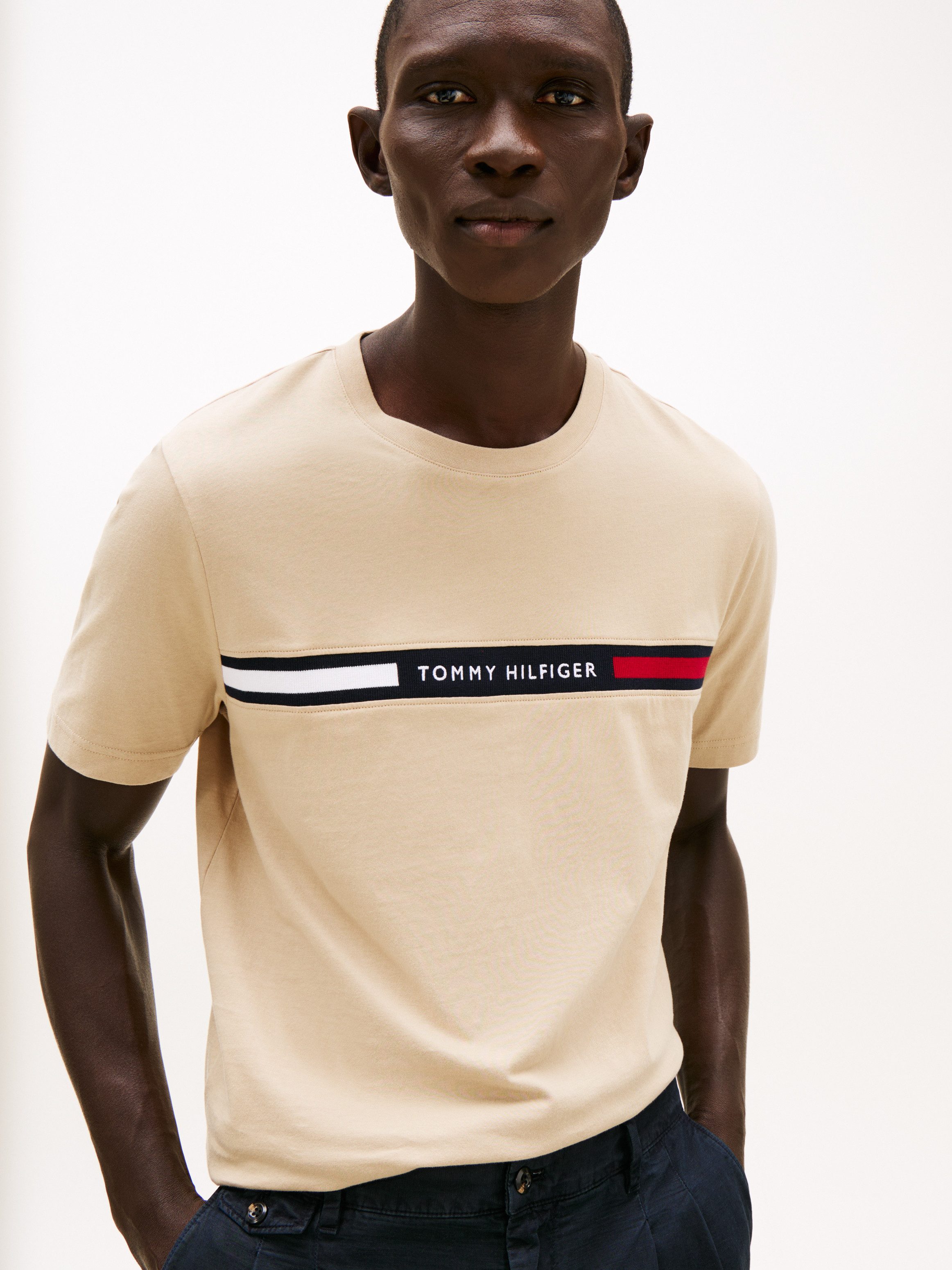 Tommy Hilfiger T-shirt HILFIGER CHEST INSERT TEE
