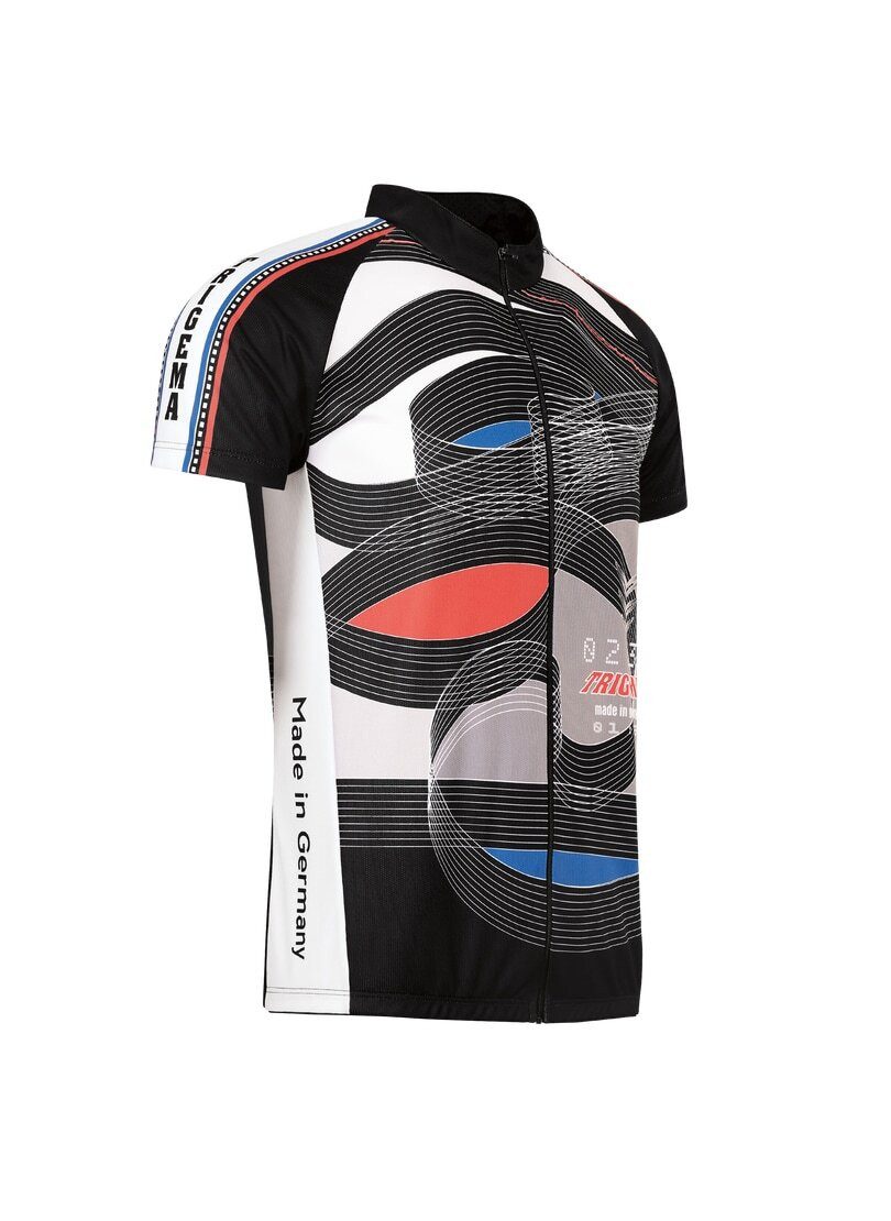 Trigema T-shirt TRIGEMA fietsjack van ademend materiaal (1-delig)