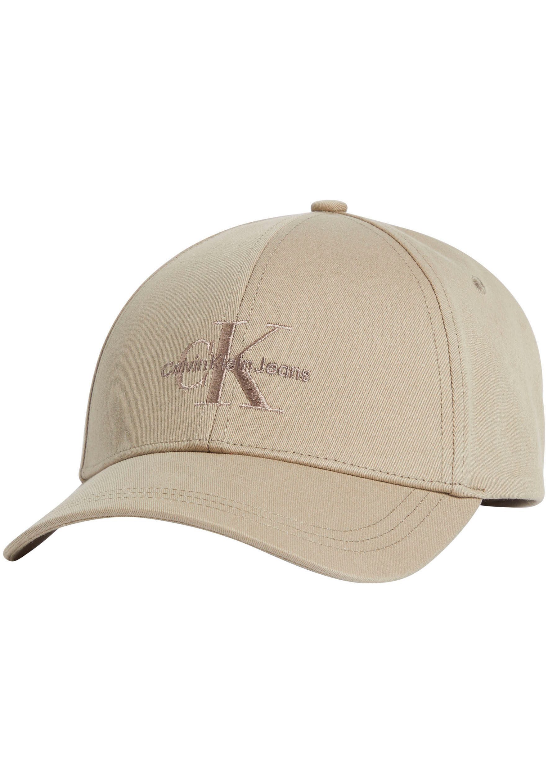 Calvin Klein Baseball pet MONO LOGO EMBRO CAP dames caps grijs