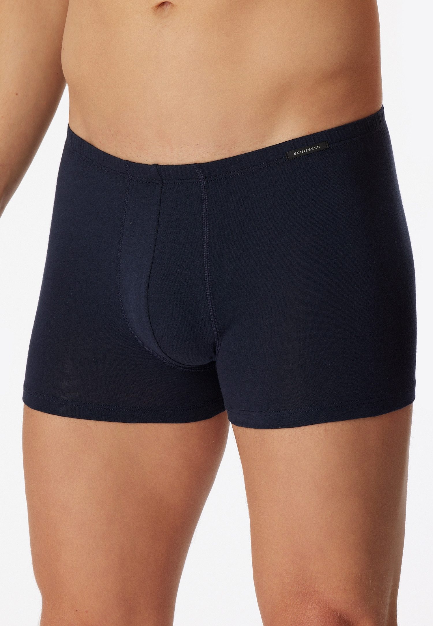 Schiesser Boxershort Essentials met logoband (Set van 2)