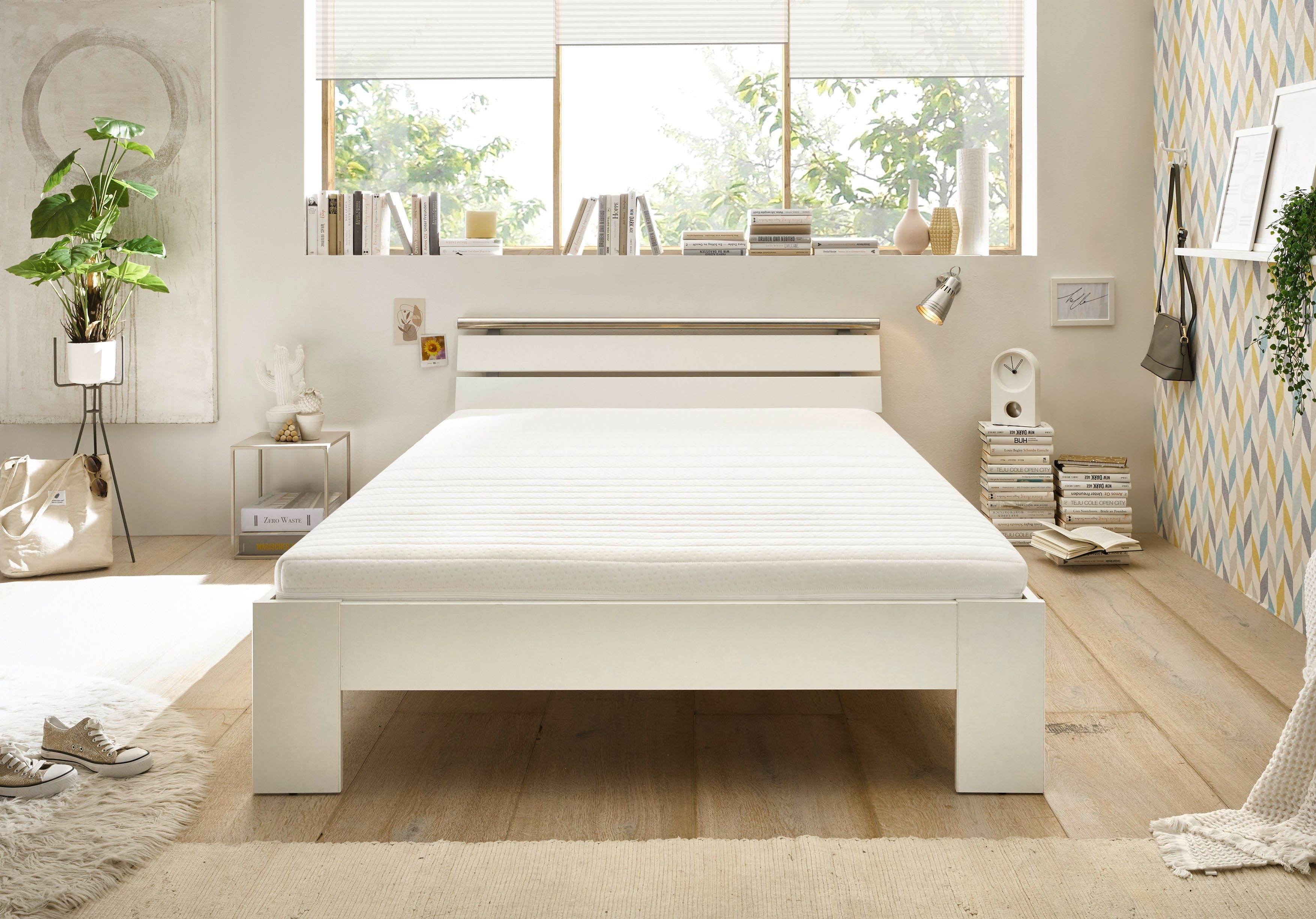 Schlafkontor Futonbed Nizza Breedte 140 cm, met XXL draagvermogen tot 200 kg