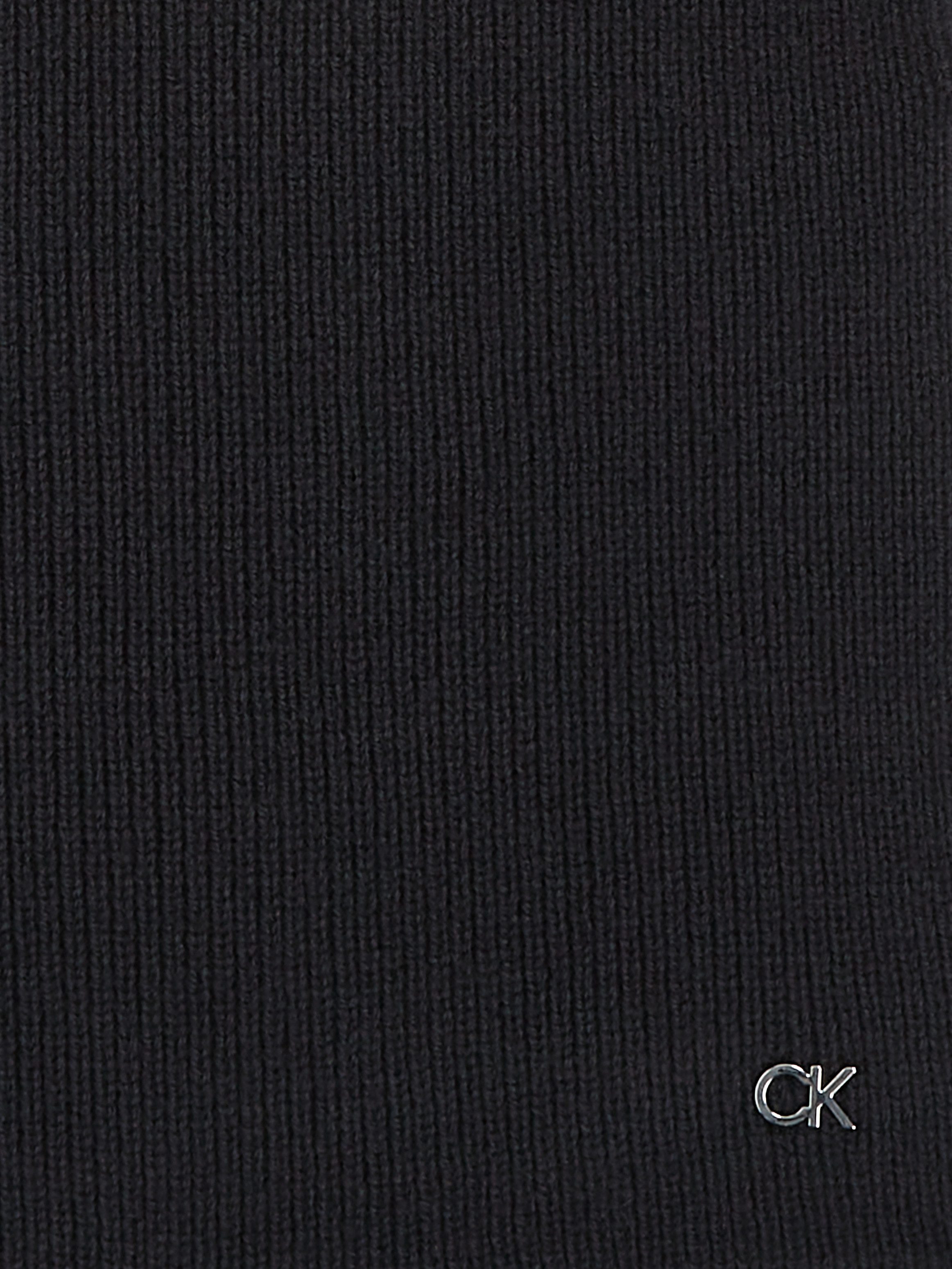 Calvin Klein Sjaal CK METAL CHUNKY RIB HW SCARF