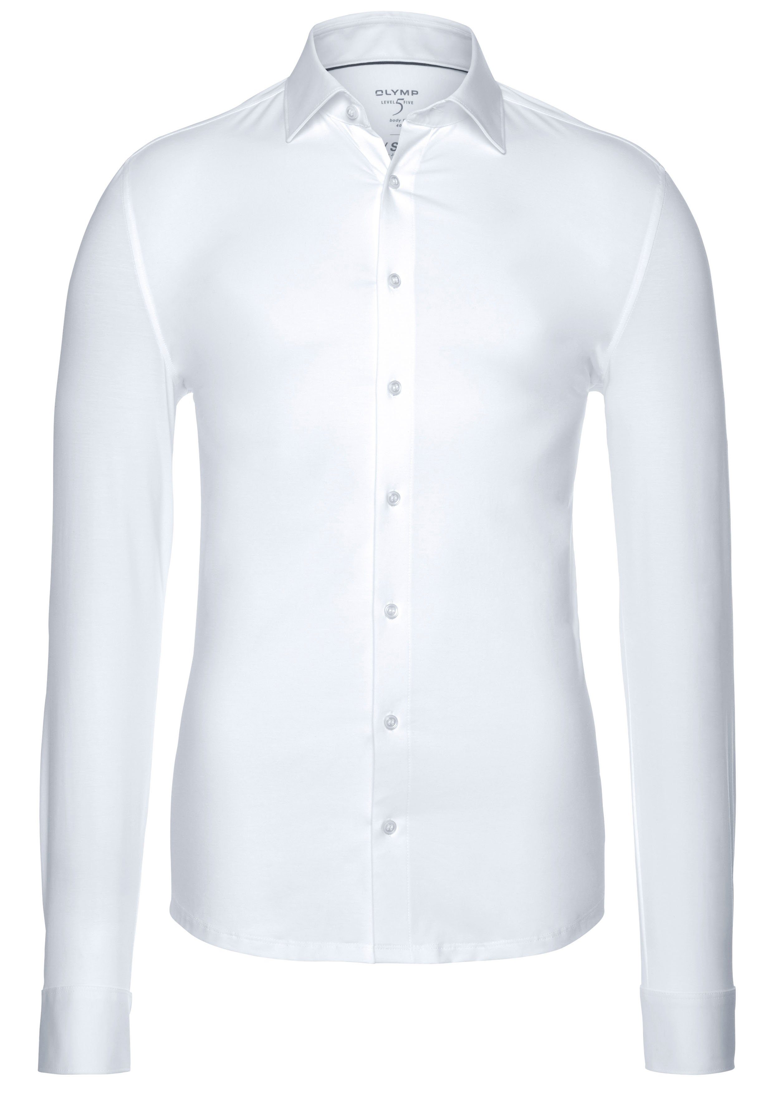 OLYMP Businessoverhemd Level Five body fit jersey shirt