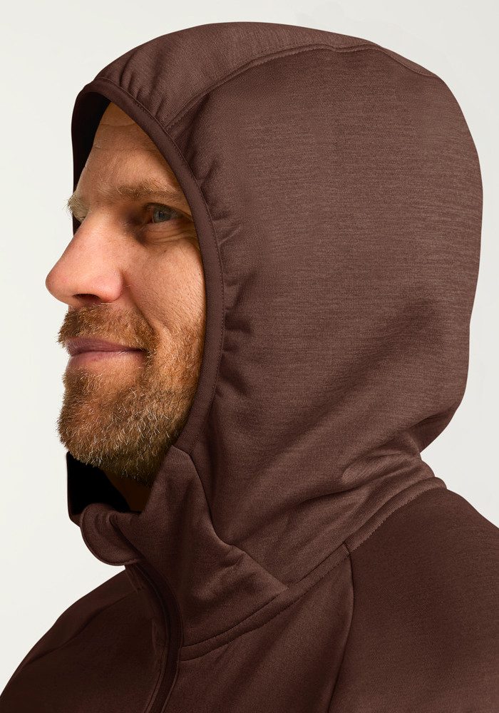 Jack Wolfskin Fleecejack PEAK DISTRICT HOODED FZ M