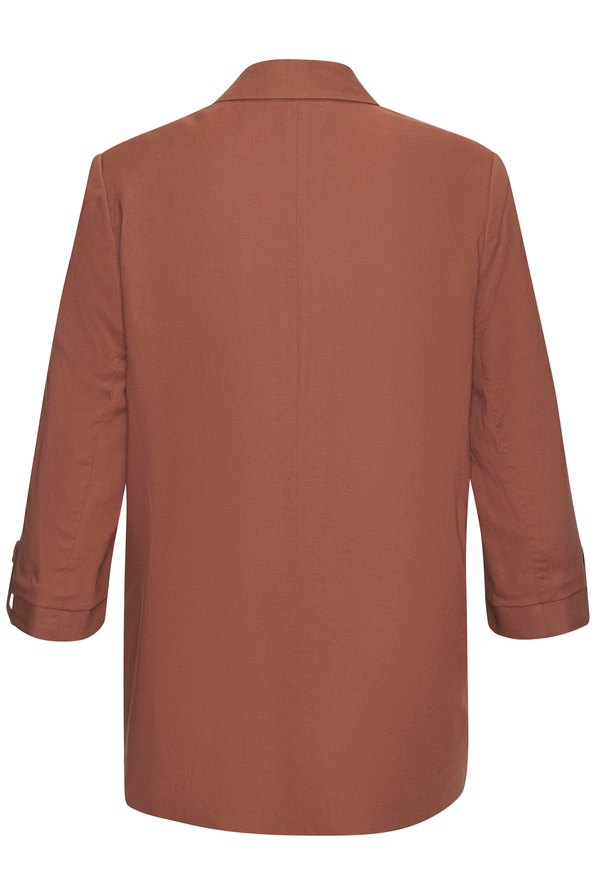 Lascana Lange blazer met aangerimpelde mouwen
