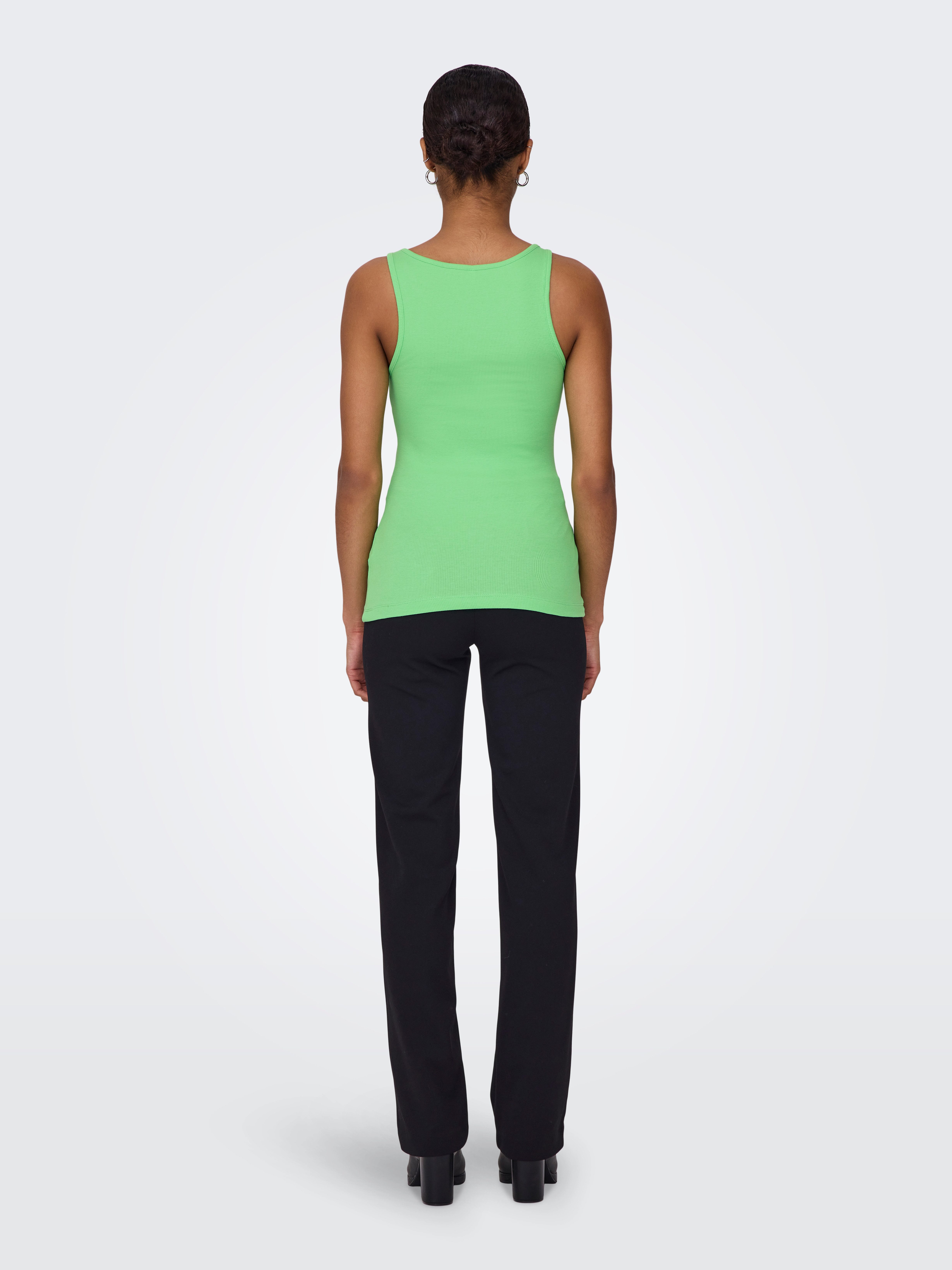 Only Geribde tanktop ONLKENYA RIB TANK TOP JRS NOOS