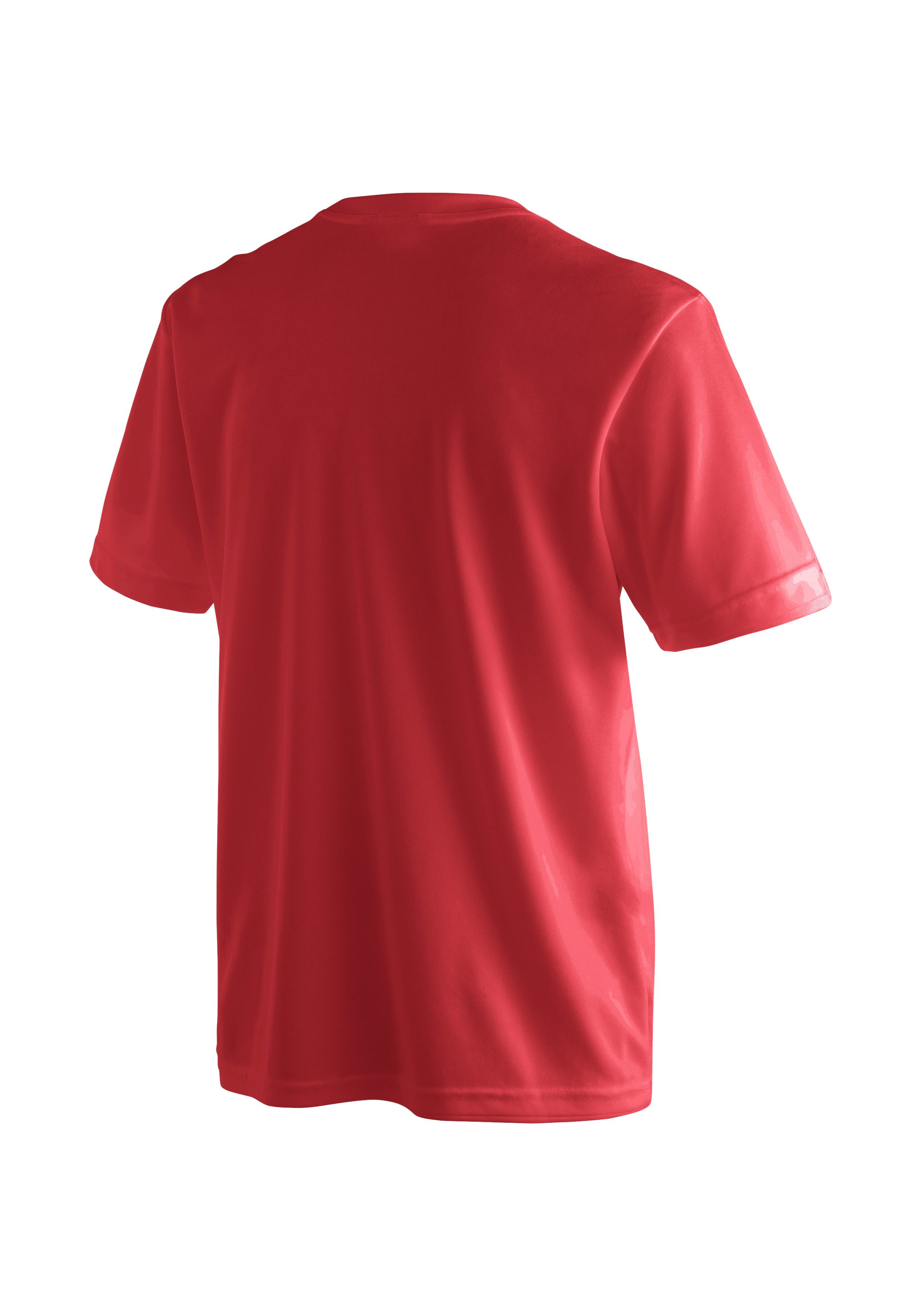 Maier Sports Functioneel shirt Walter Heren T-shirt, ronde hals pique outdoor shirt, snel drogend