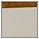 Home affaire Hangend kastje met glasdeur Oslo 100 cm breed, van massief grenen, met 2 glasdeuren, metalen grepen