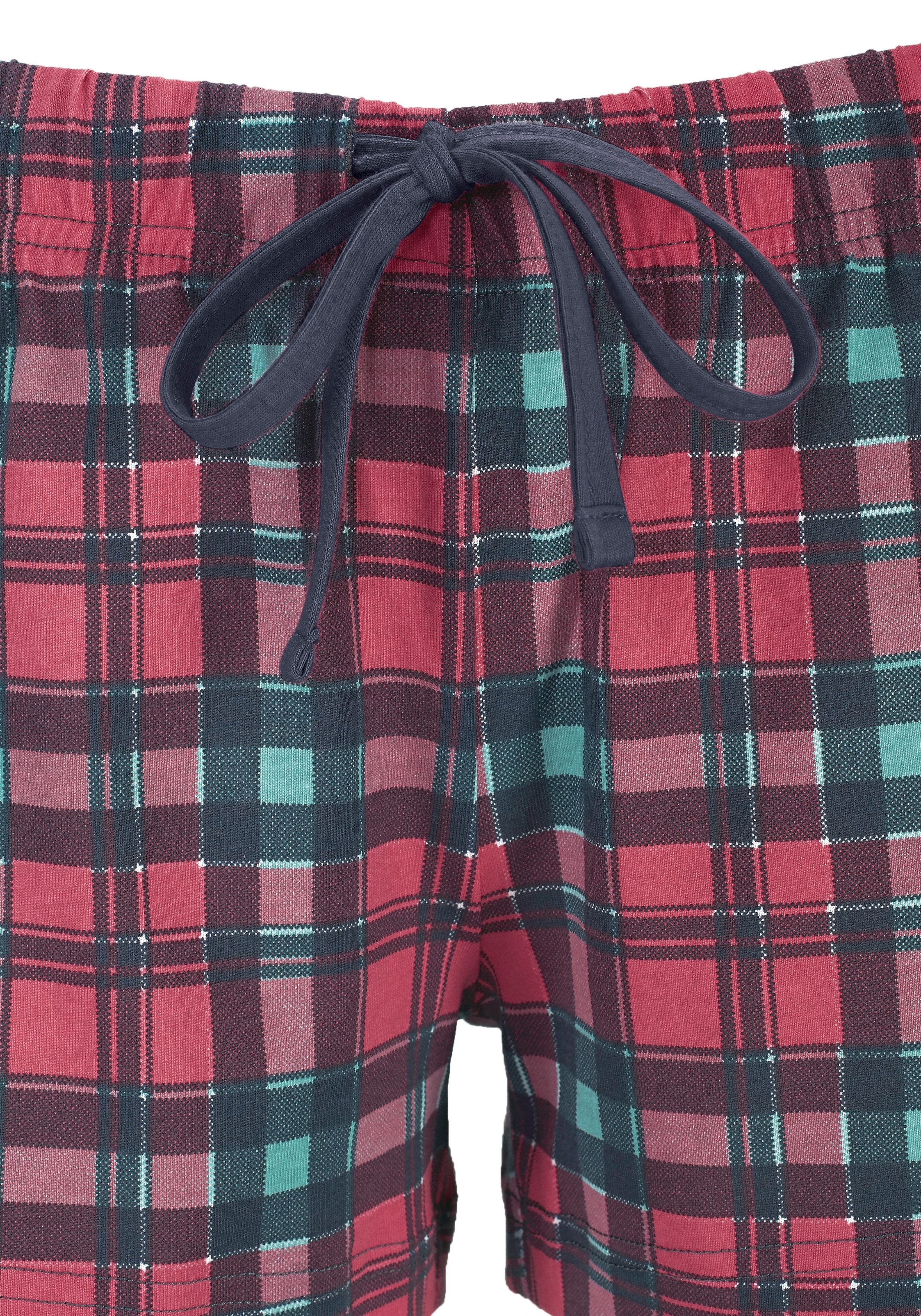 H.I.S Shortama met geruite short (2-delig, 1 stuk)