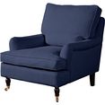 max winzer fauteuil pozie blauw