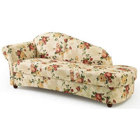 woonkamer chaise longues rood MAX WINZER® Chaise longue Carolina Platweefsel