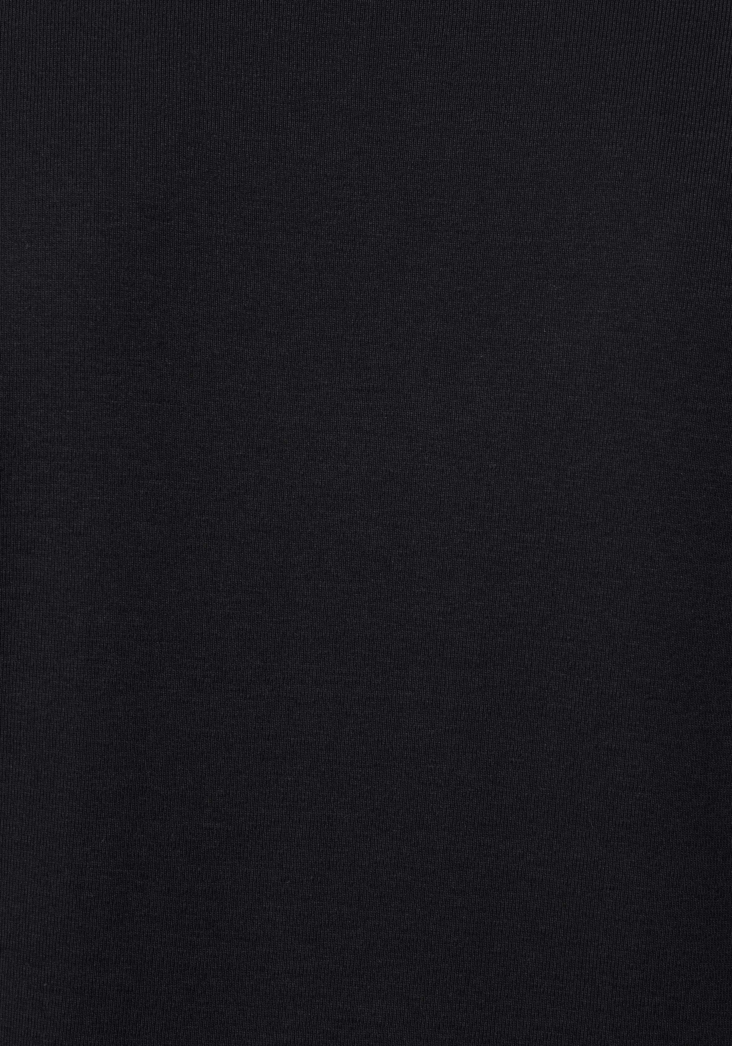 KangaROOS Capuchonshirt Lange mouwen, heupbedekkend, V-hals, van 100% katoen