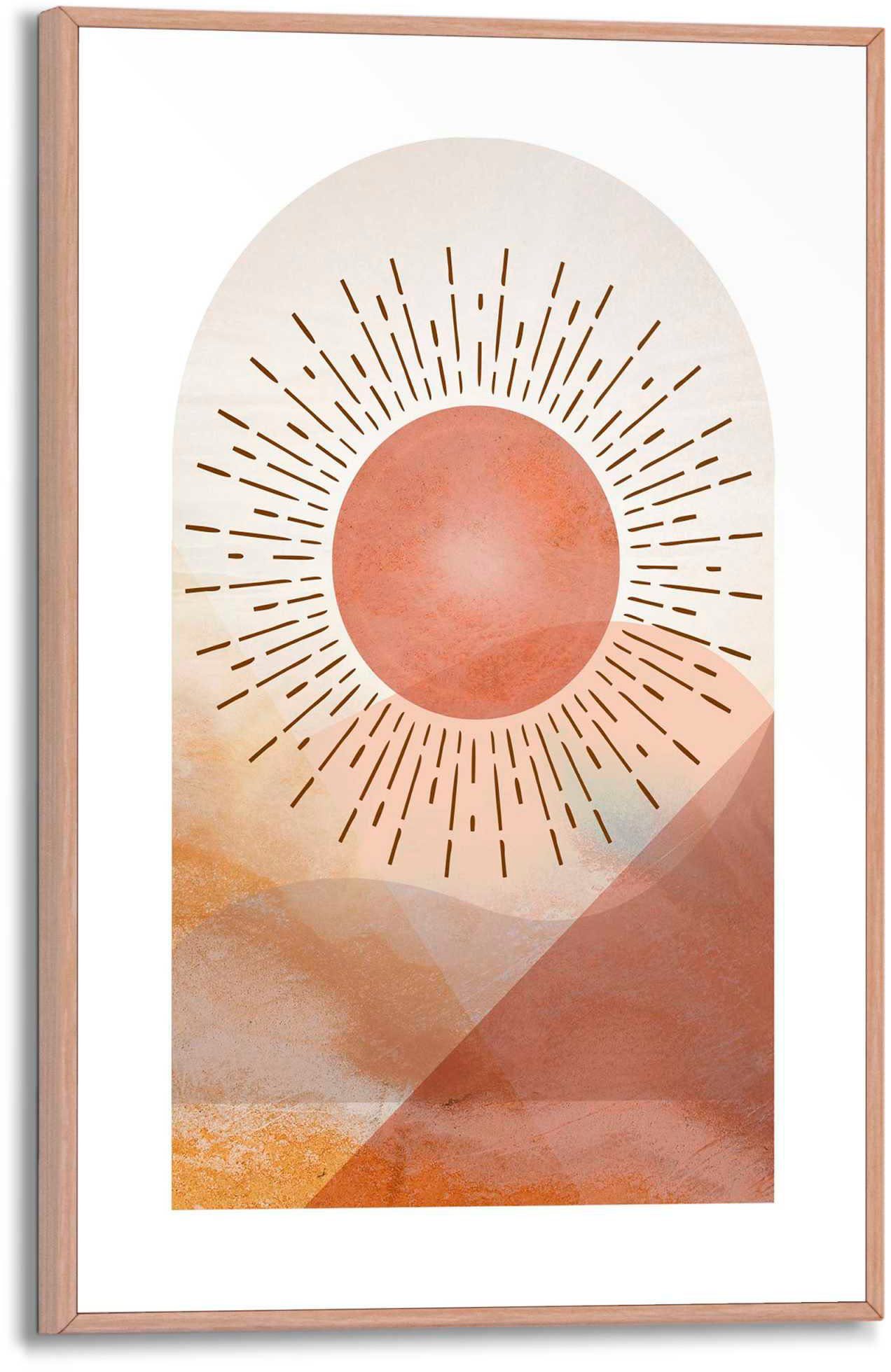Reinders! Poster Zonnegeel deurposters beige