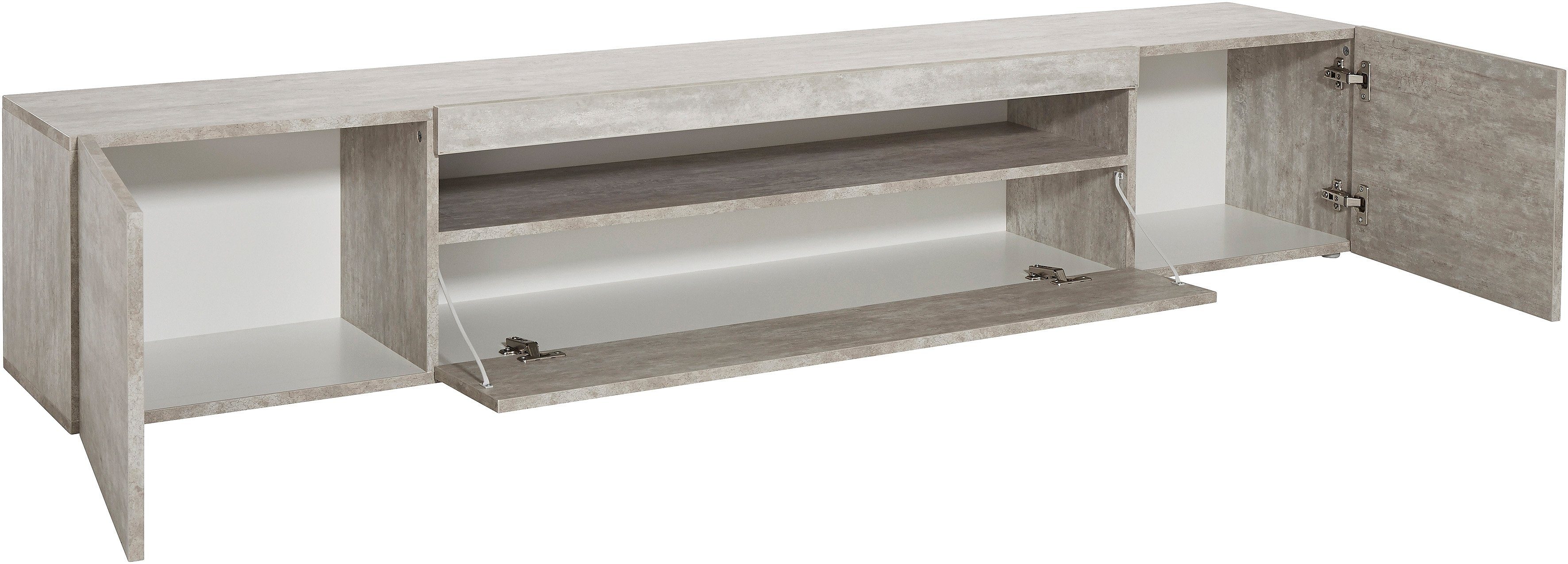 INOSIGN Tv-meubel Egypt Breedte 200 cm