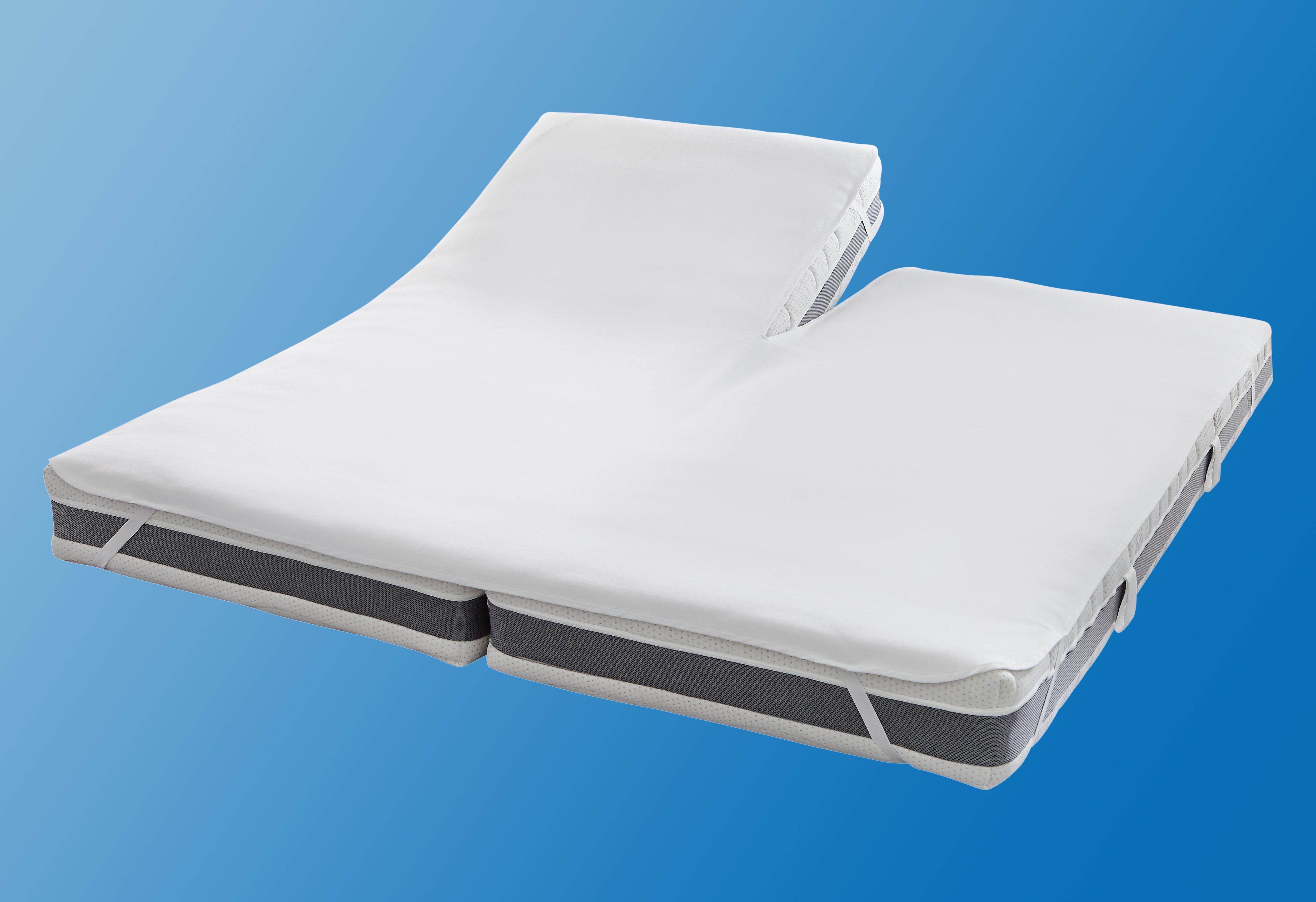 SETEX MATRATZEN UND KISSEN Matrasdek Split matrasbeschermers wit