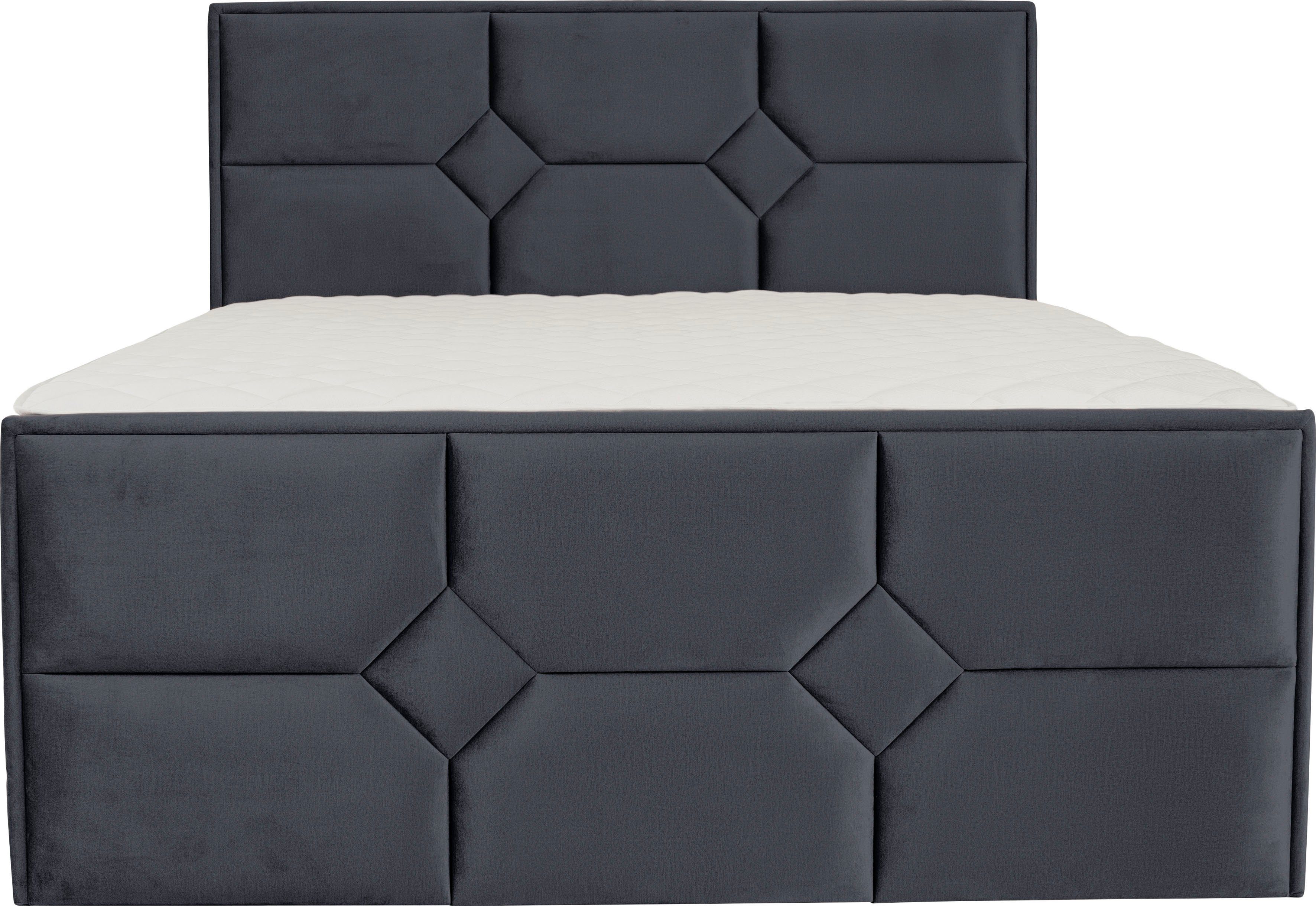 Leonique Boxspring Ambre met pocketveringsmatras