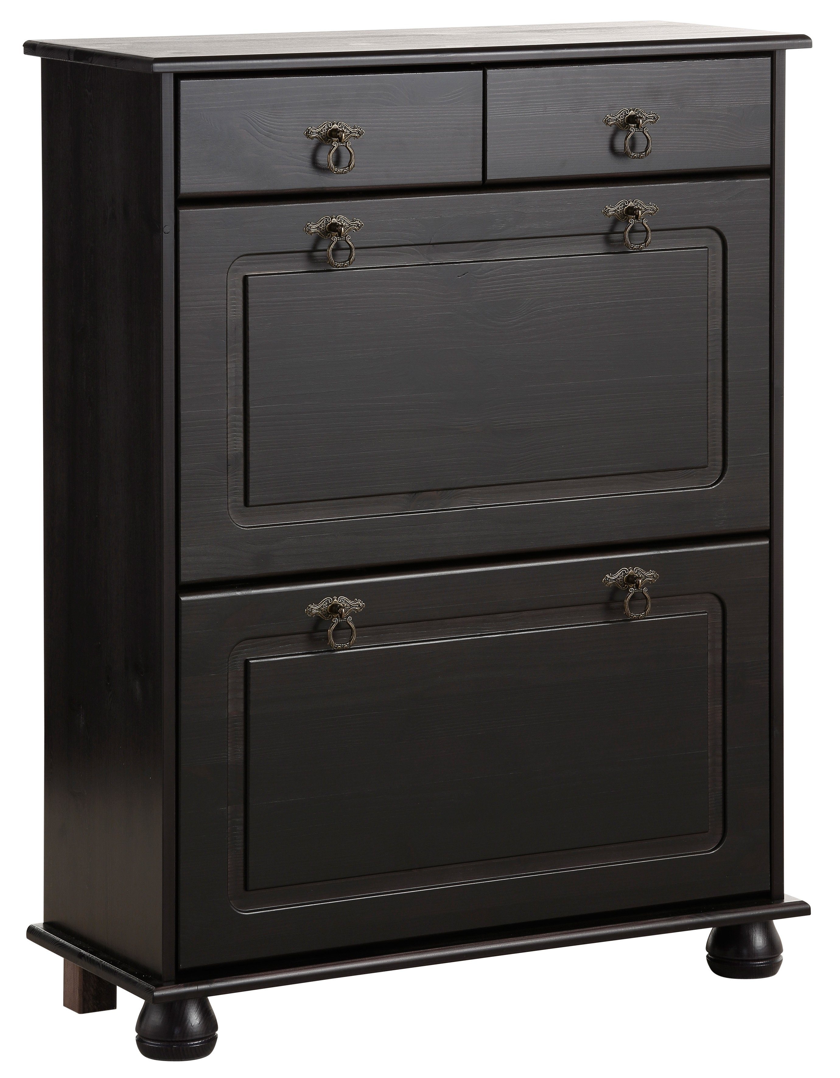 Home affaire Schoenenkast Finca van massief grenenhout, hoogte 100 cm