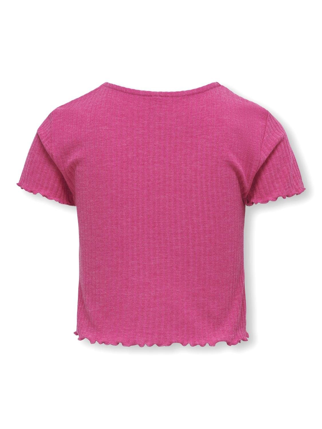 KIDS ONLY Shirt met korte mouwen KOGNELLA S S O-NECK TOP NOOS JRS