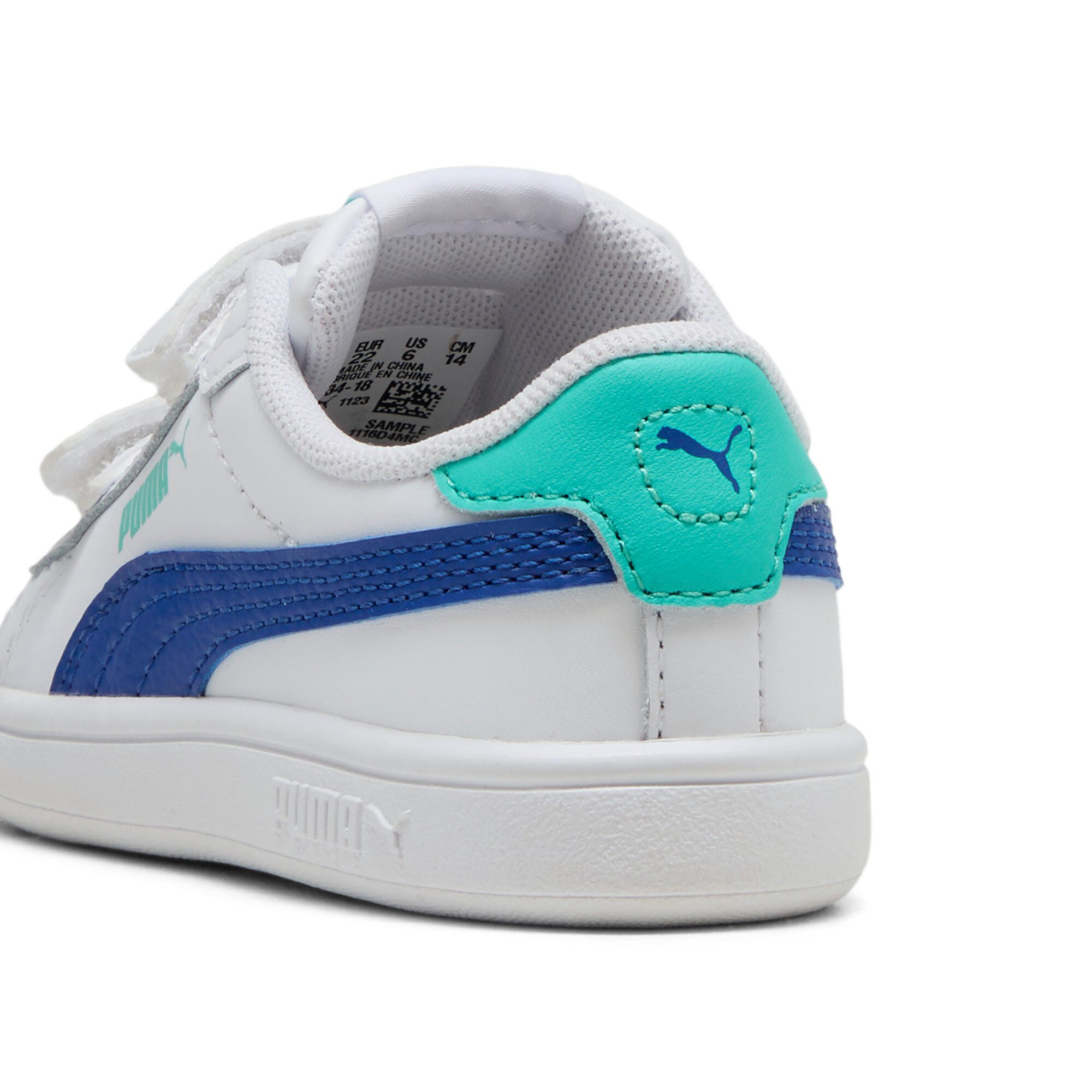 PUMA Sneakers SMASH 3.0 L V INF voor baby’s met klittenbandsluiting