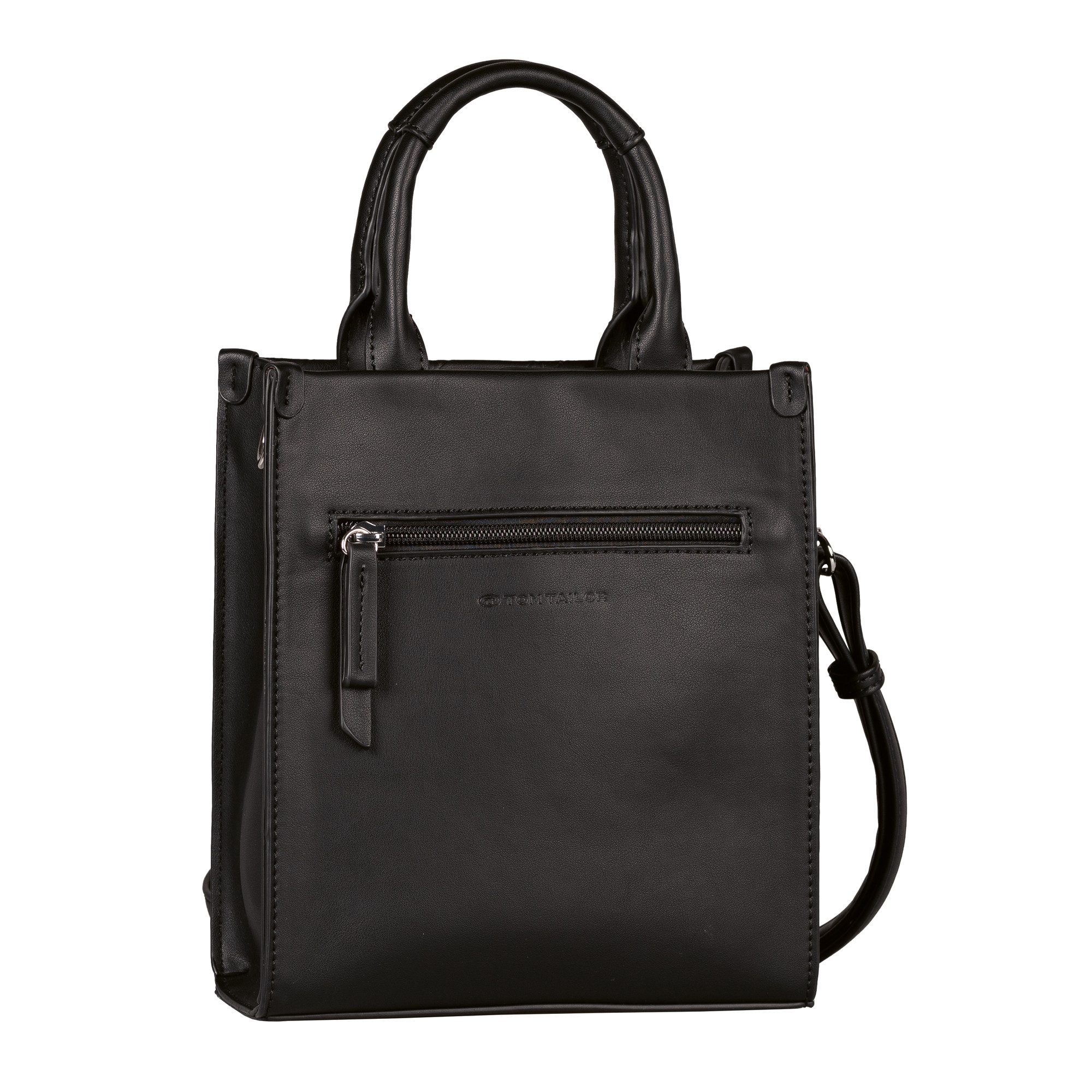 Tom Tailor Shopper Denice van glad imitatieleer met een prachtig logo in cursief