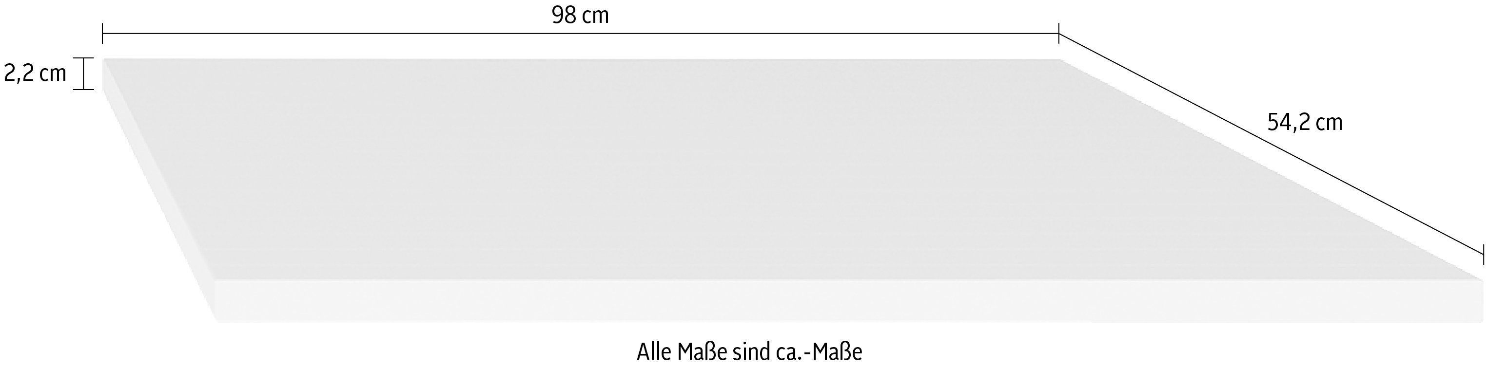 INOSIGN Plank Sigma, breedte 98 cm 3-delig set, inlegplankaccessoires voor serie sigma