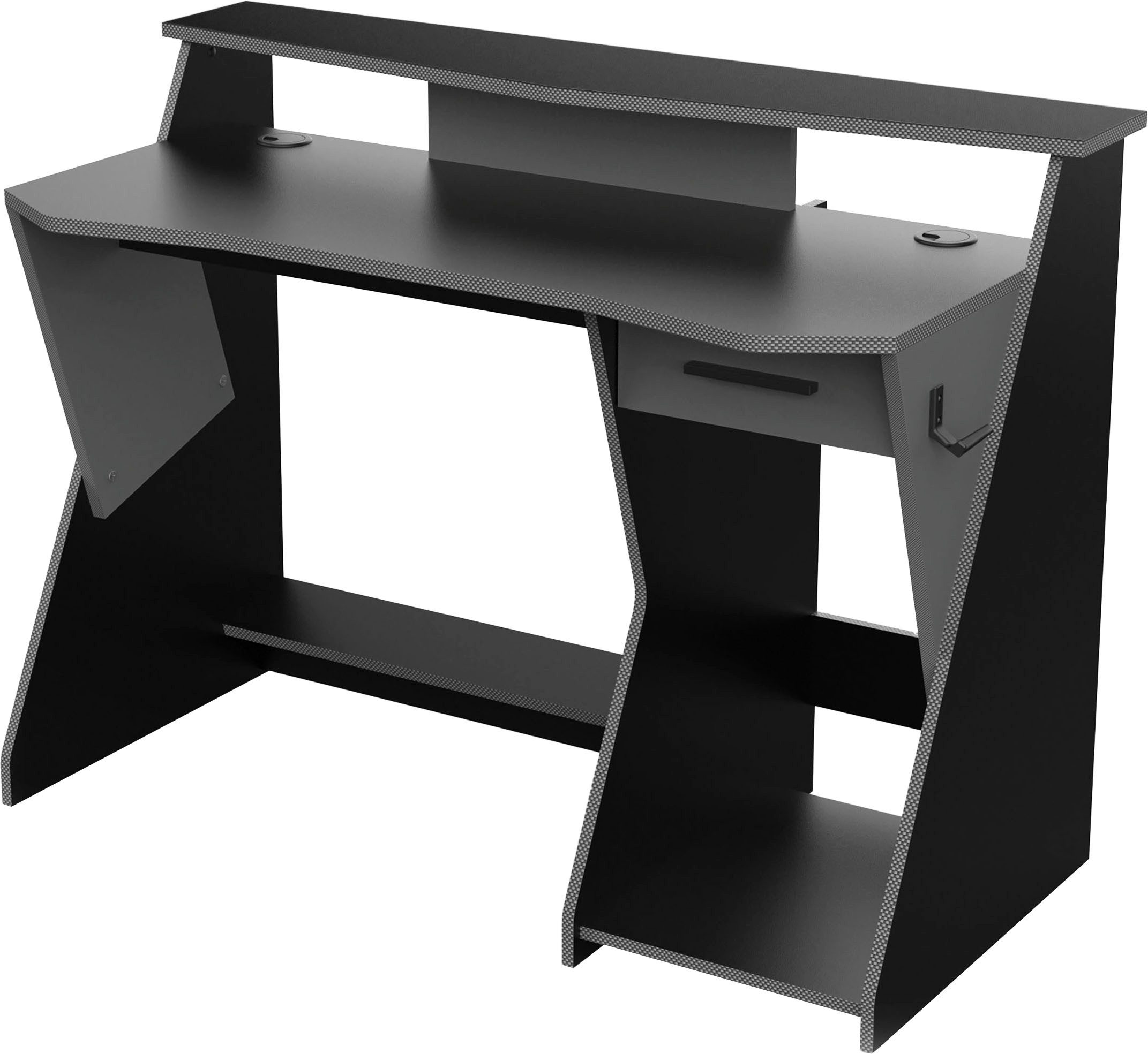 Demeyere GROUP Bureau Skin GAMER bureau met 1 lade, 1 plankopzet