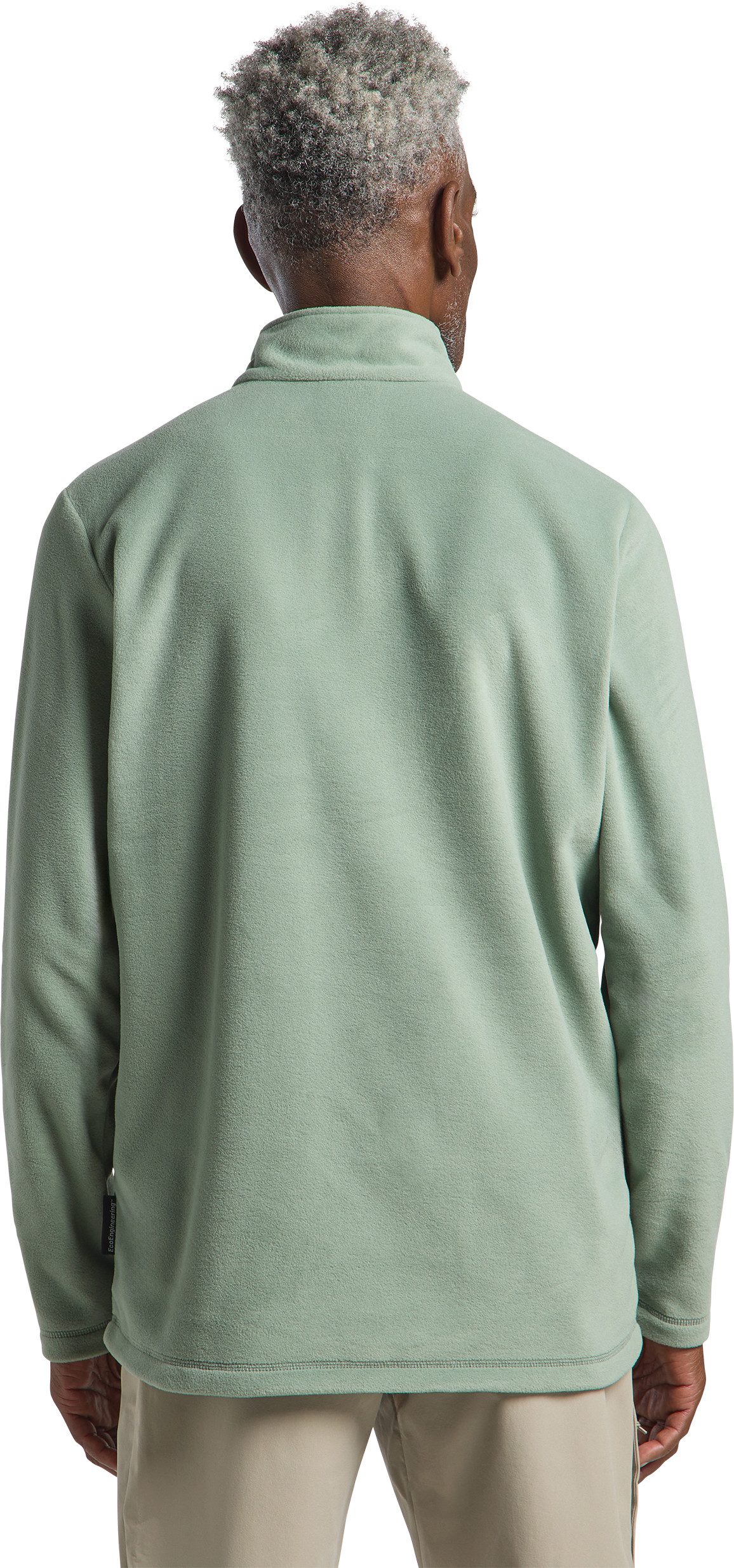 Jack Wolfskin Fleecetrui TAUNUS HZ M van gerecycled polyester, ademend