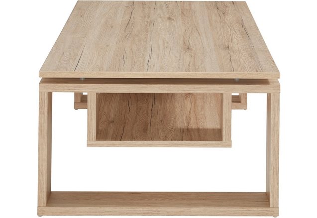 Salontafel met beugelonderstel Salontafel met beugelonderstel