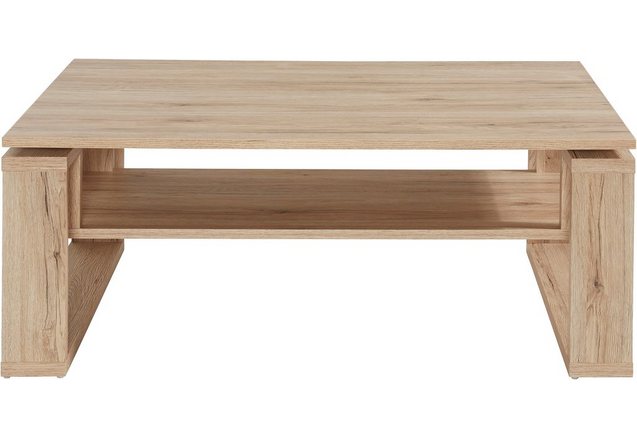 Salontafel met beugelonderstel Salontafel met beugelonderstel