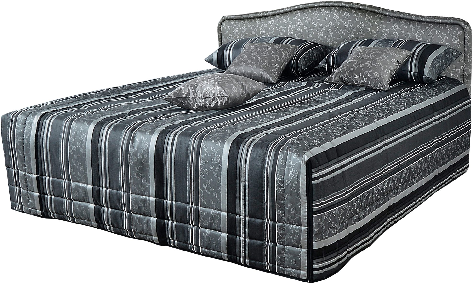 Westfalia Polsterbetten Gestoffeerd bed H2 kiesbaar tussen koudschuim of bonell-veringmatras