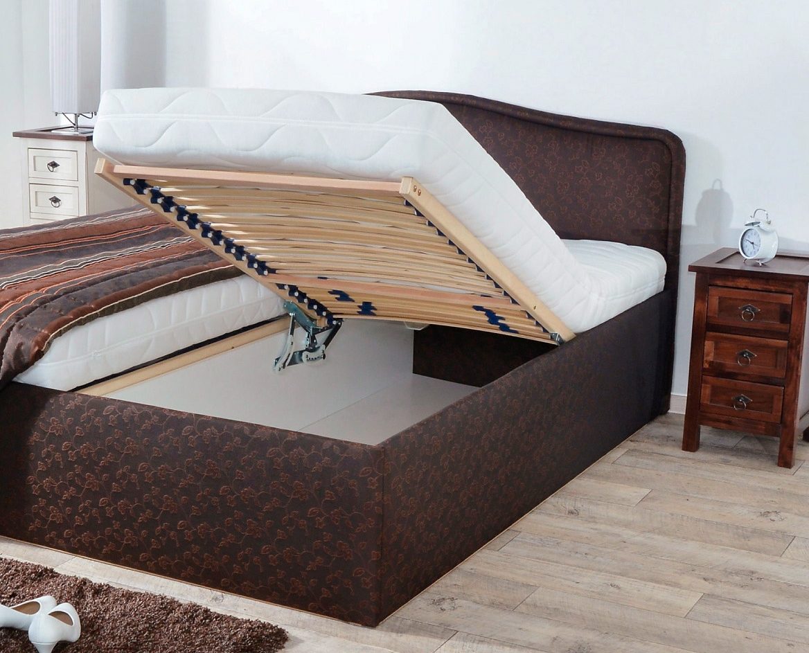 Westfalia Polsterbetten Gestoffeerd bed H2 kiesbaar tussen koudschuim of bonell-veringmatras