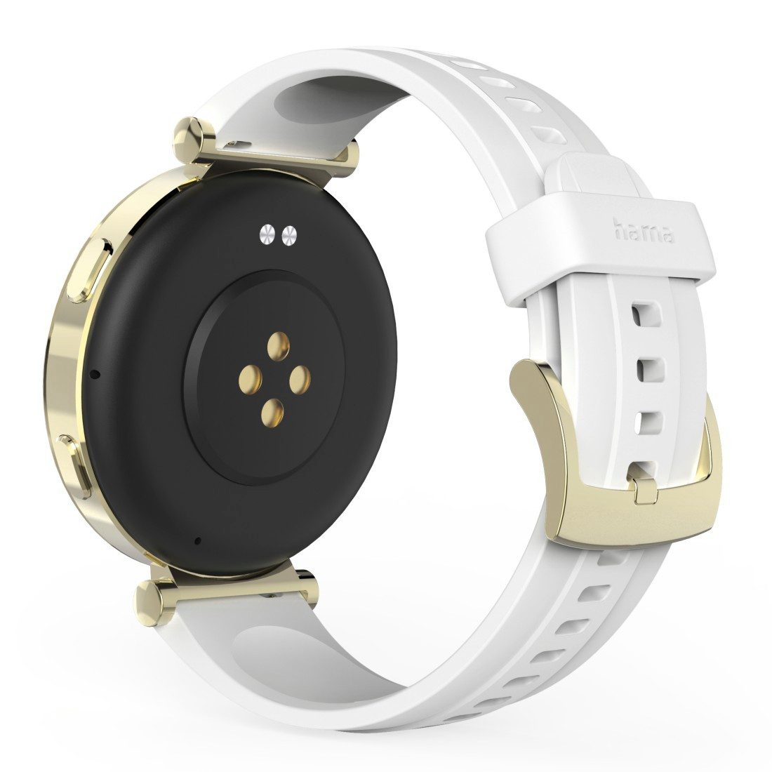 Hama Smartwatch Ronde smartwatch 1,32“ (fitness, belfunctie, hartslag, waterdicht)