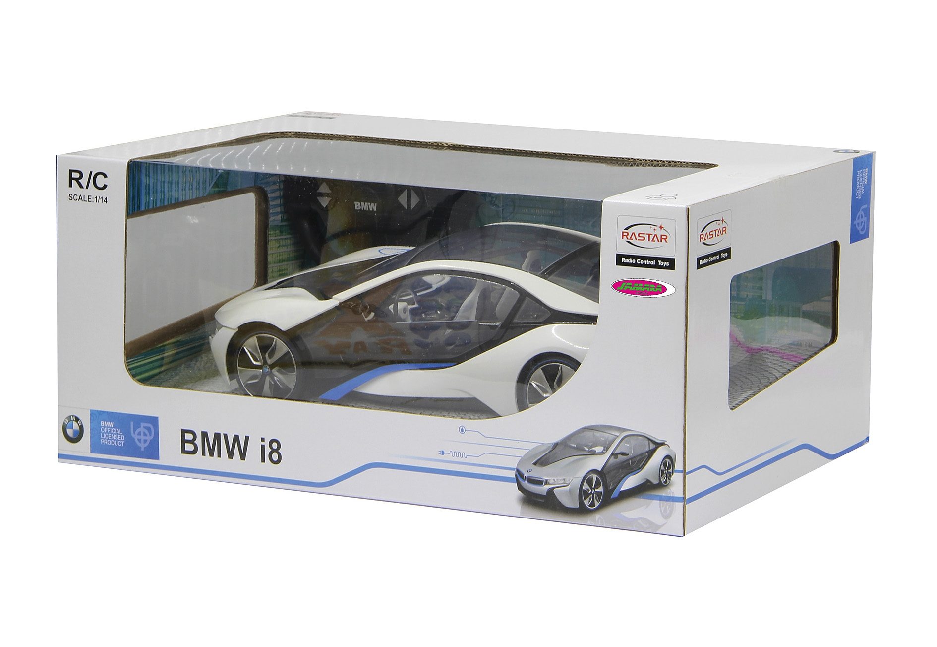 Jamara Radiografisch bestuurbare auto BMW i8 - 40 MHz wit