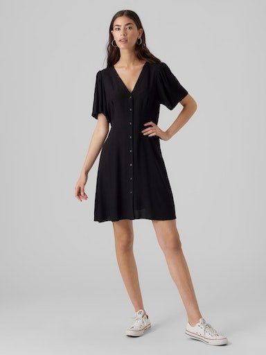 Vero Moda Mini-jurk VMALBA SS SHORT DRESS WVN NOOS