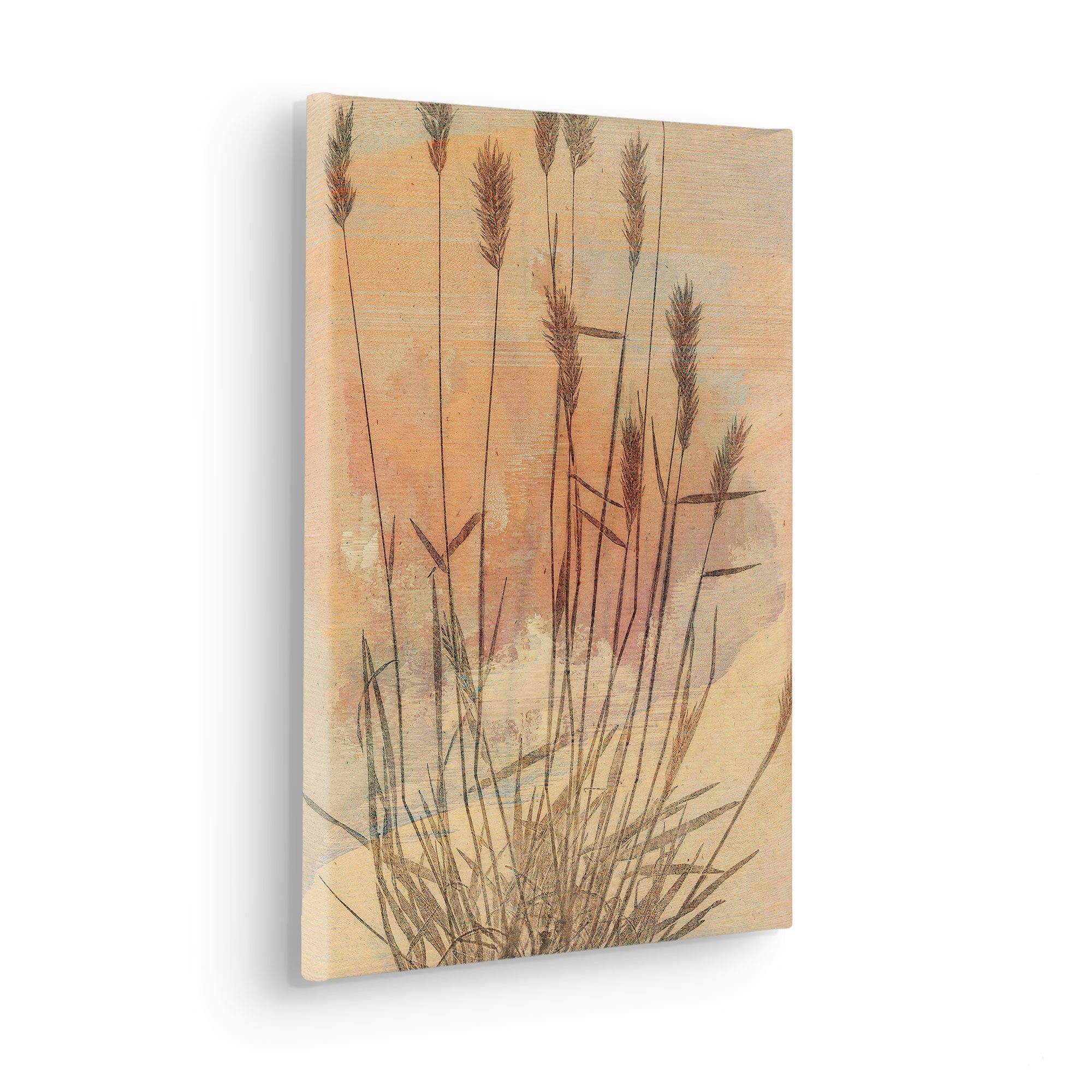 Komar Artprint op linnen Pressed Reed - Afmeting 30 x 40 cm (1 stuk)