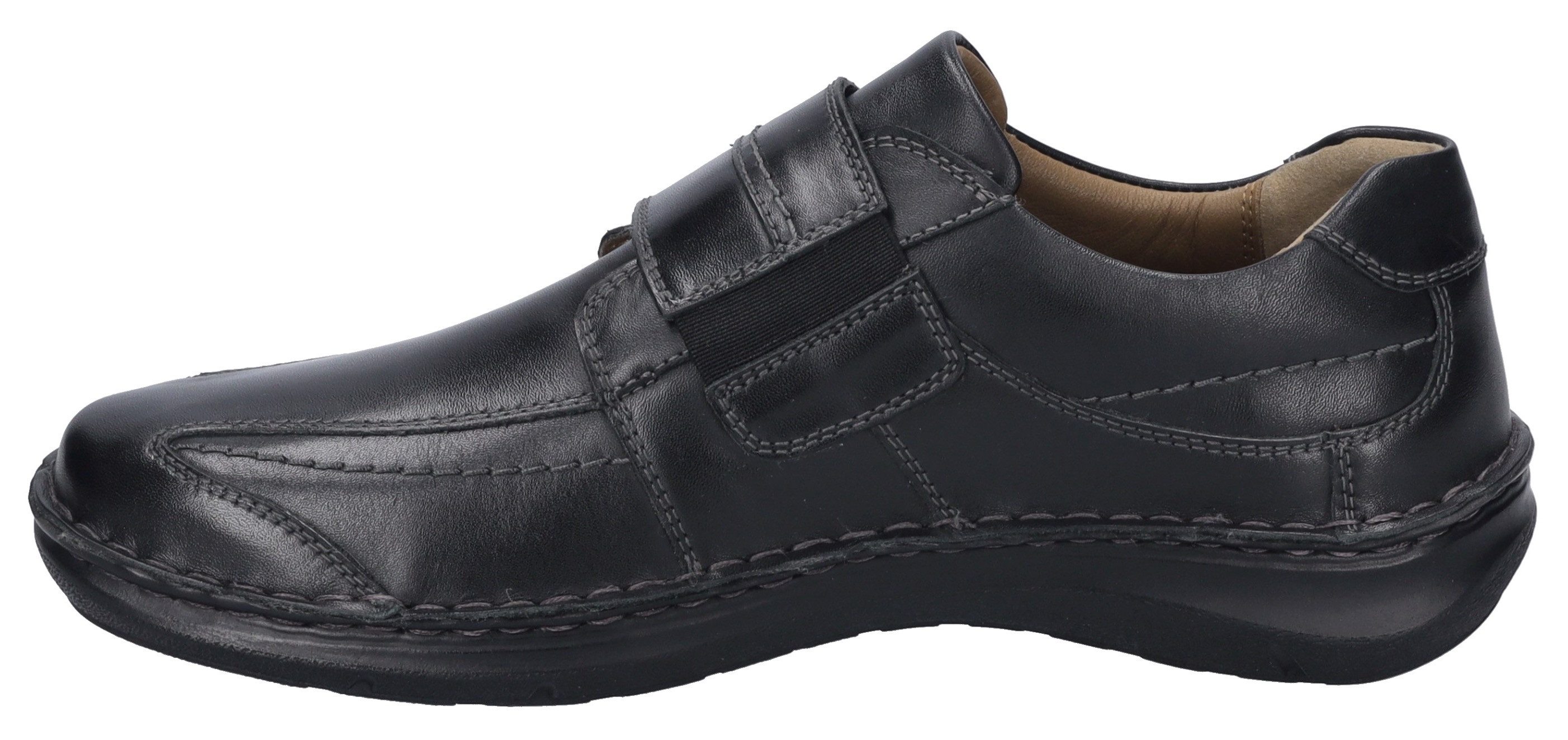 Josef Seibel Instappers New Anvers 02 Klittenbandschoen, vrijetijdsschoen, comfort schoen in extra brede vorm