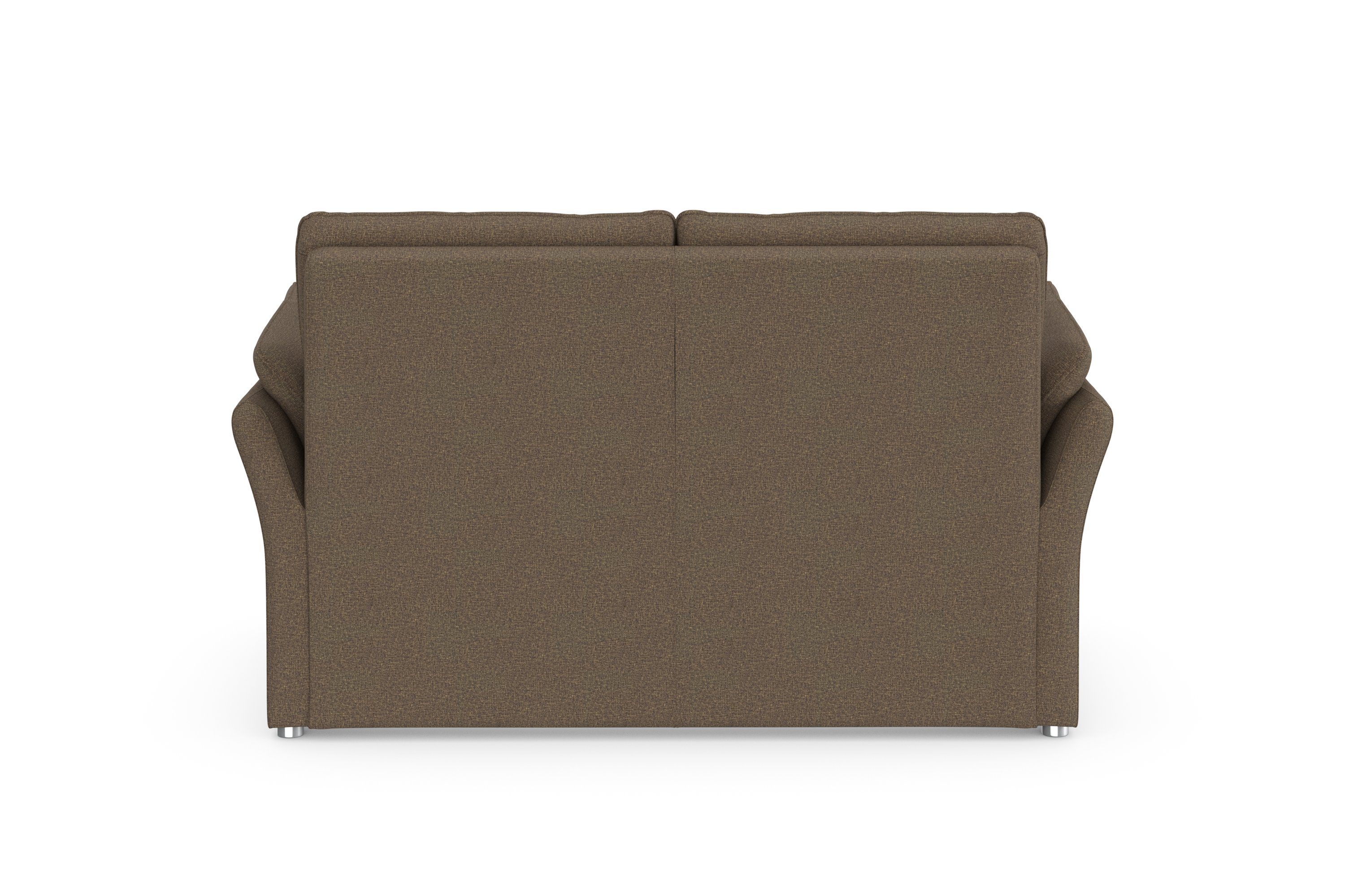 DOMO collection 2-zitsbank Pina, smalle armleuningen, met bonellvering, compact & elegant