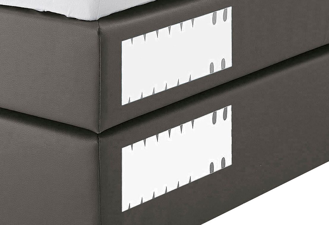 Westfalia Polsterbetten Boxspring incl. koudschuim topper