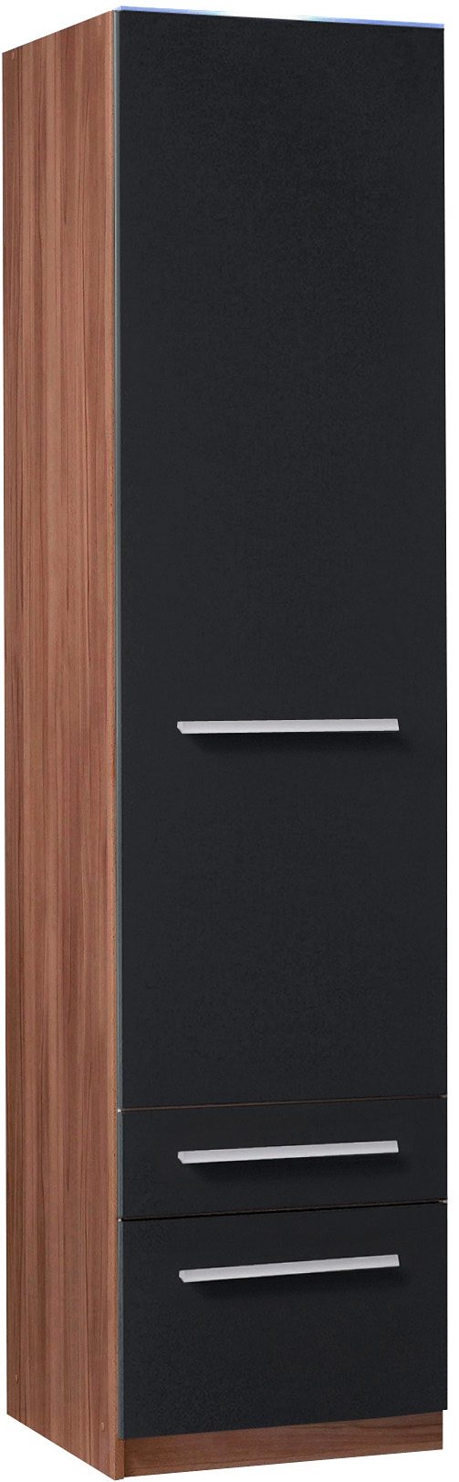 Priess Kledingkast Kast garderobe waskast Barcelona in 5 breedtes veel opbergruimte, ruime lades, met spiegel, made in germany