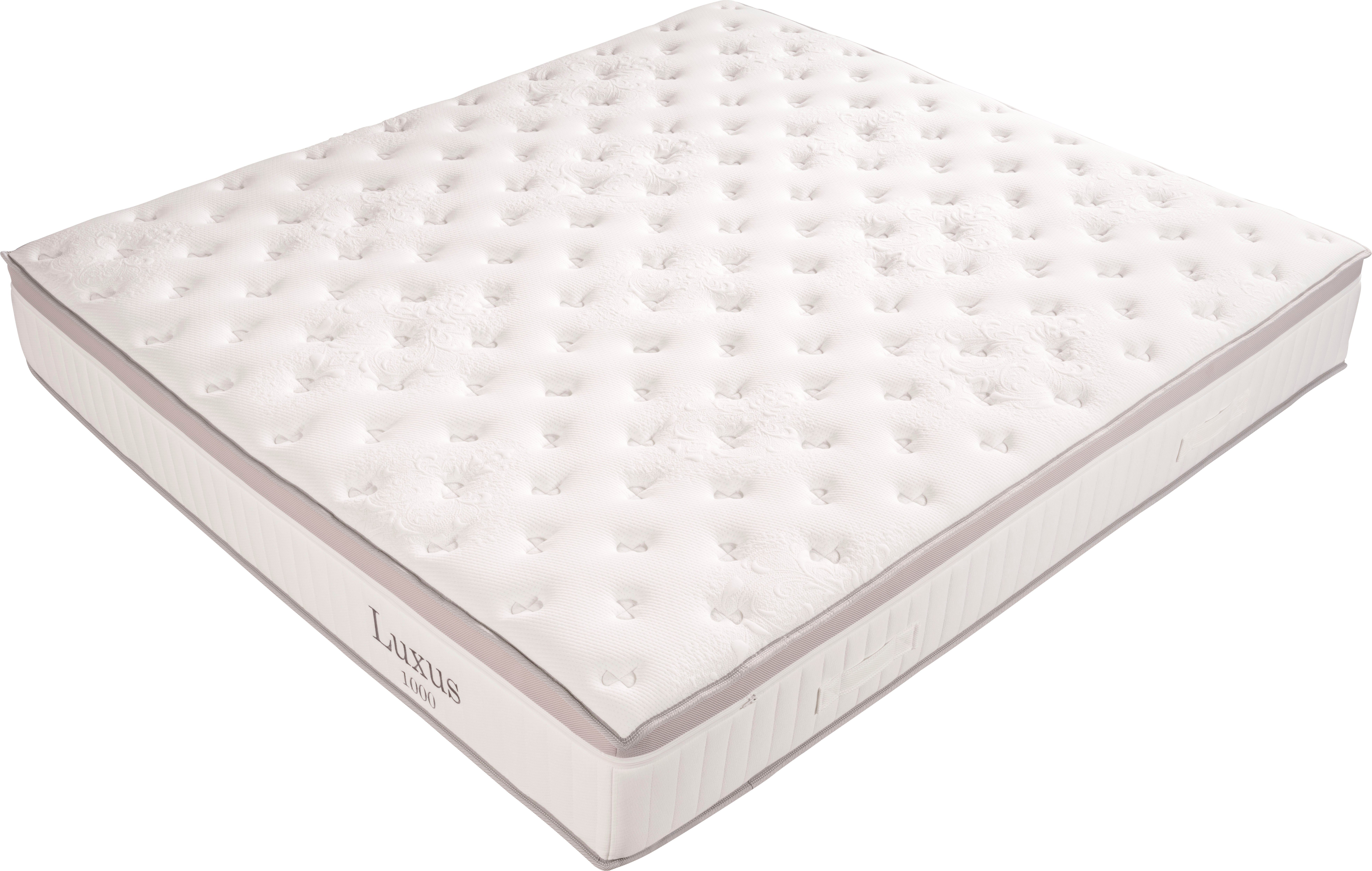 Alina sleeping Pocketveringsmatras Luxus TF 1000 hoogte 31 cm pocketvering matrassen maat 90 cm x 200 cm x 31 cm wit