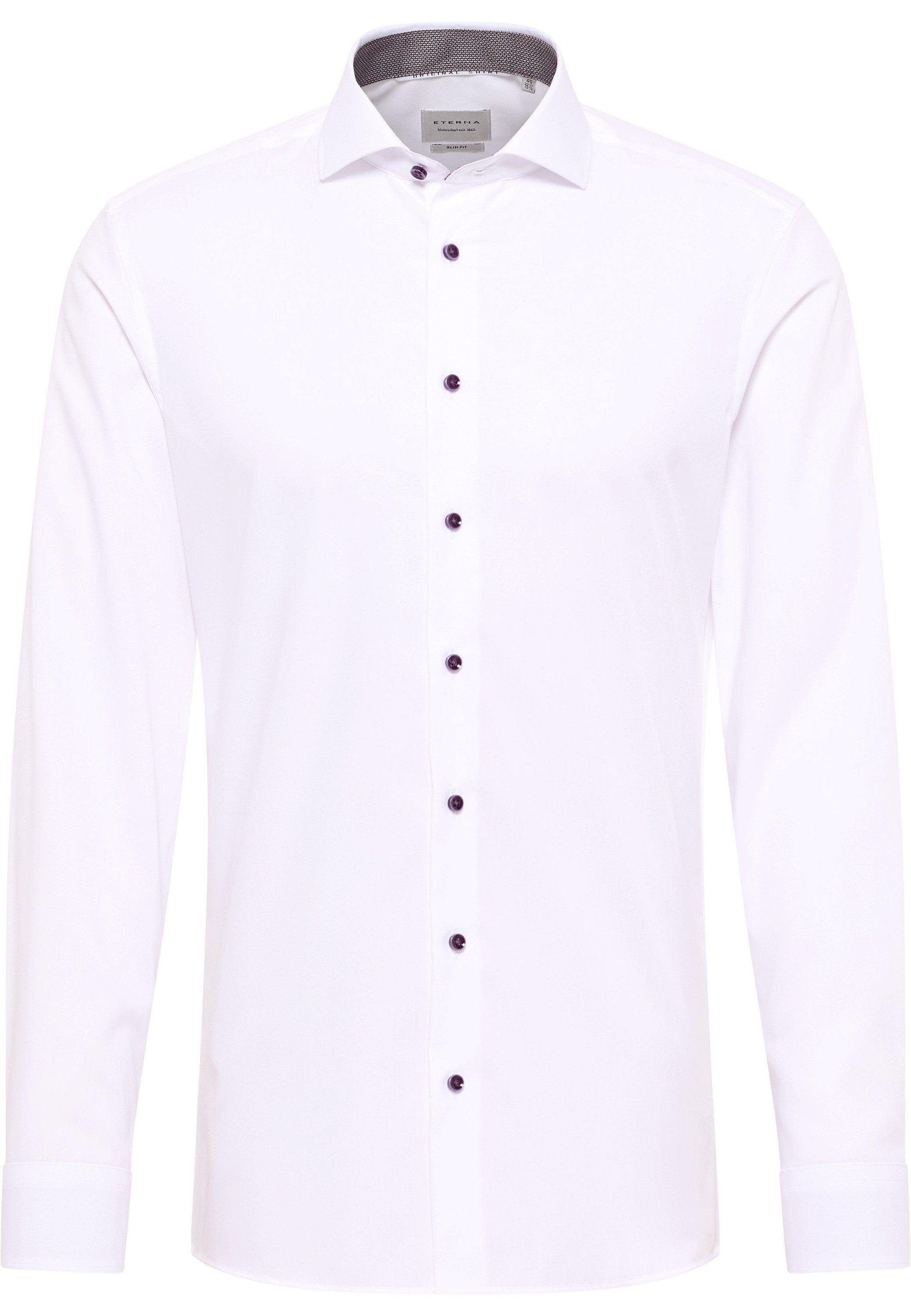 Eterna Overhemd met lange mouwen Slim fit